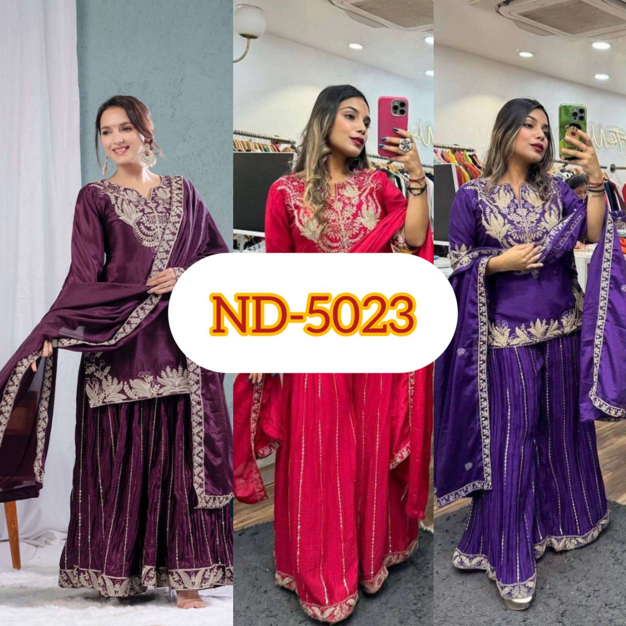 Nd 5023 - Readymade Dress