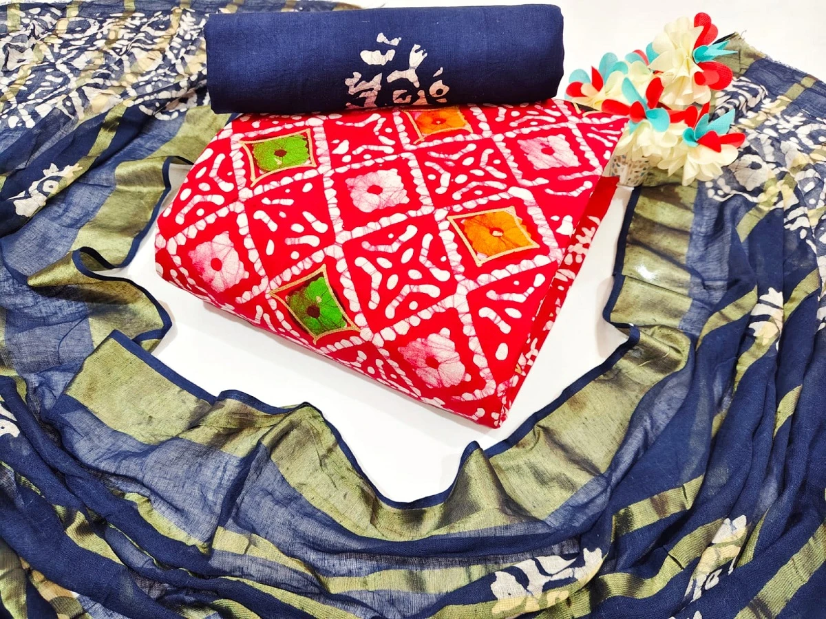 Nemi Multi Gold Wax Batik