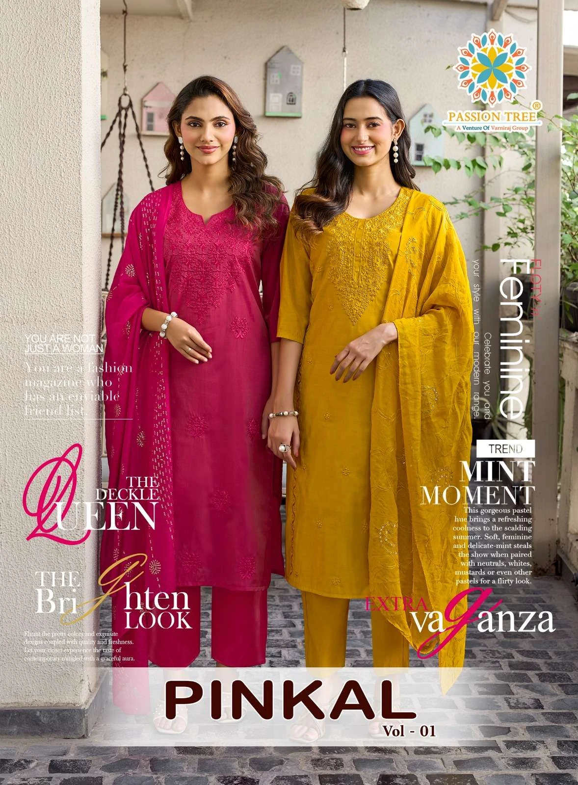 Passion Tree Pinkal Vol 1 - Readymade Dress