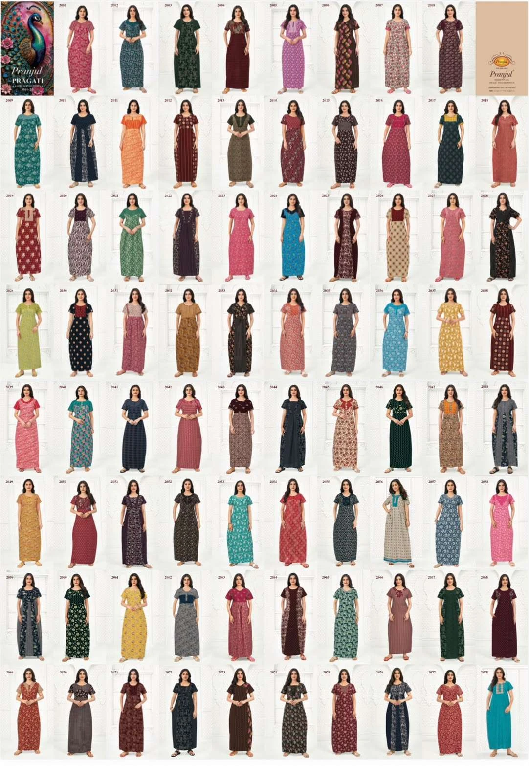 Pranjul Fashion Pragati Vol 20 - Readymade Dress