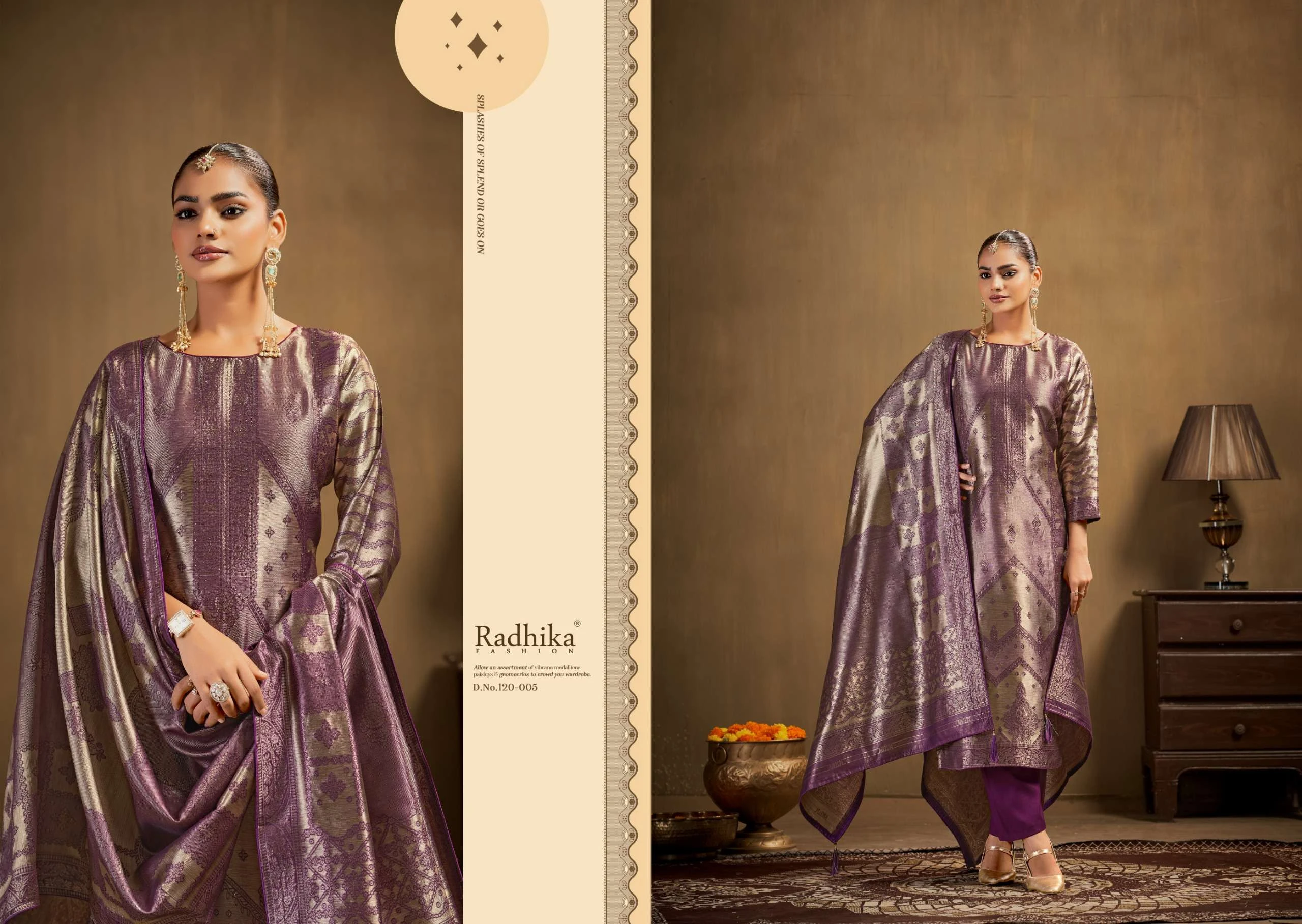 Radhika Fashion Advance Banarashi Adah