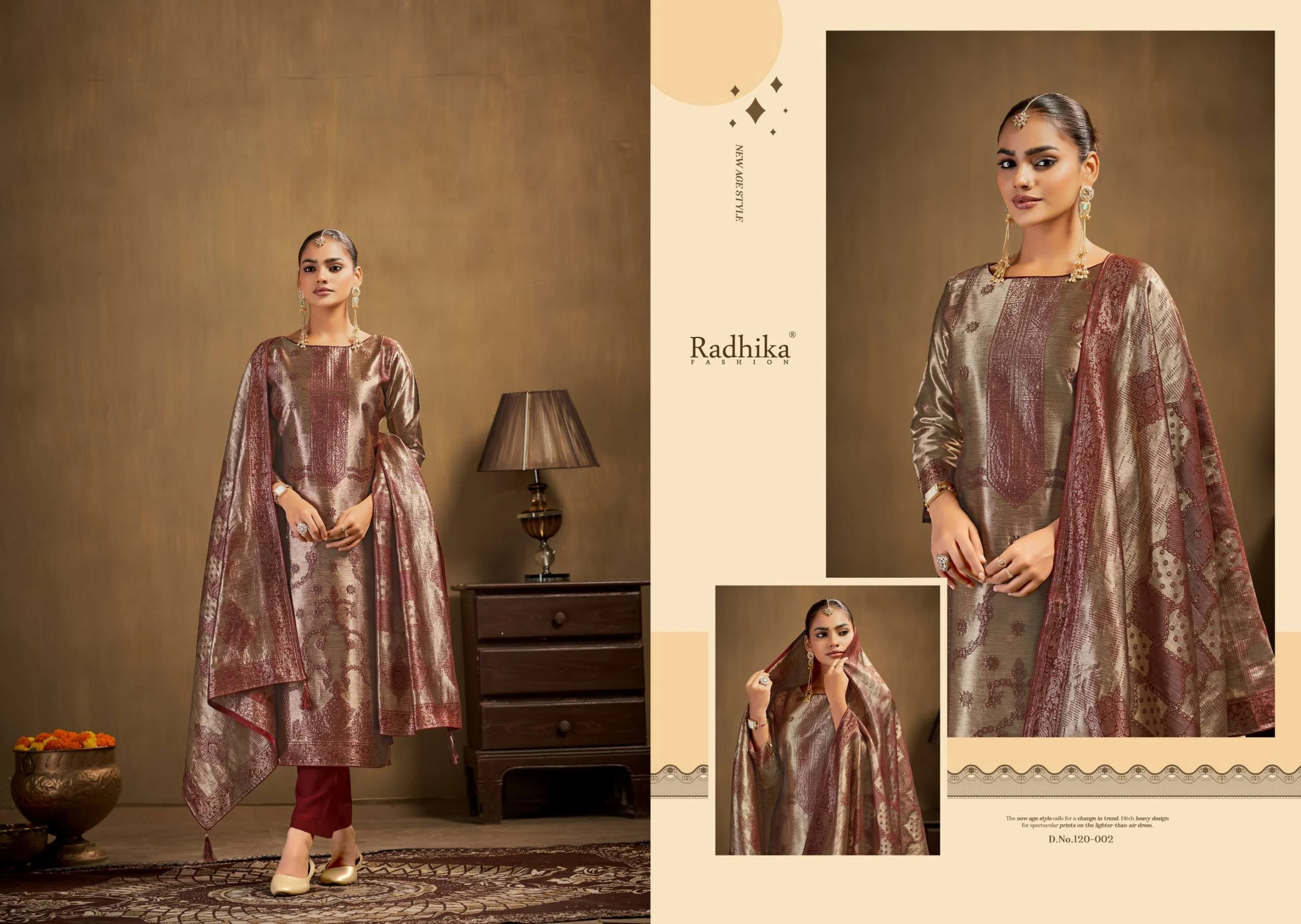 Radhika Fashion Advance Banarashi Adah