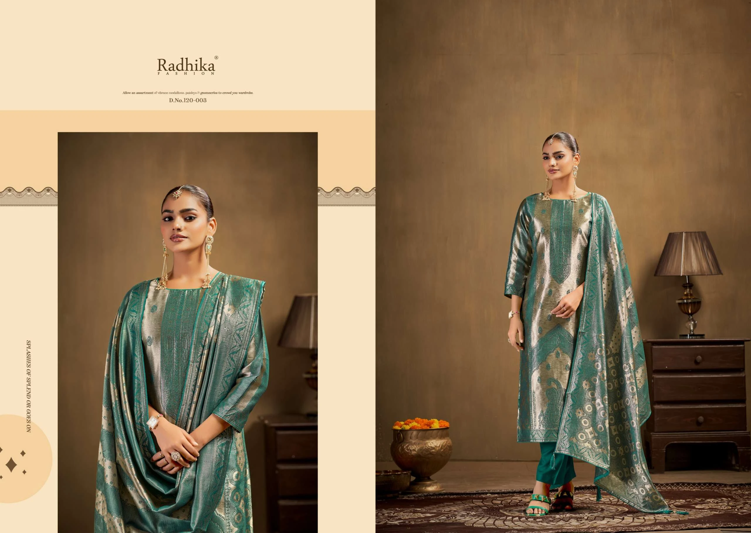 Radhika Fashion Advance Banarashi Adah