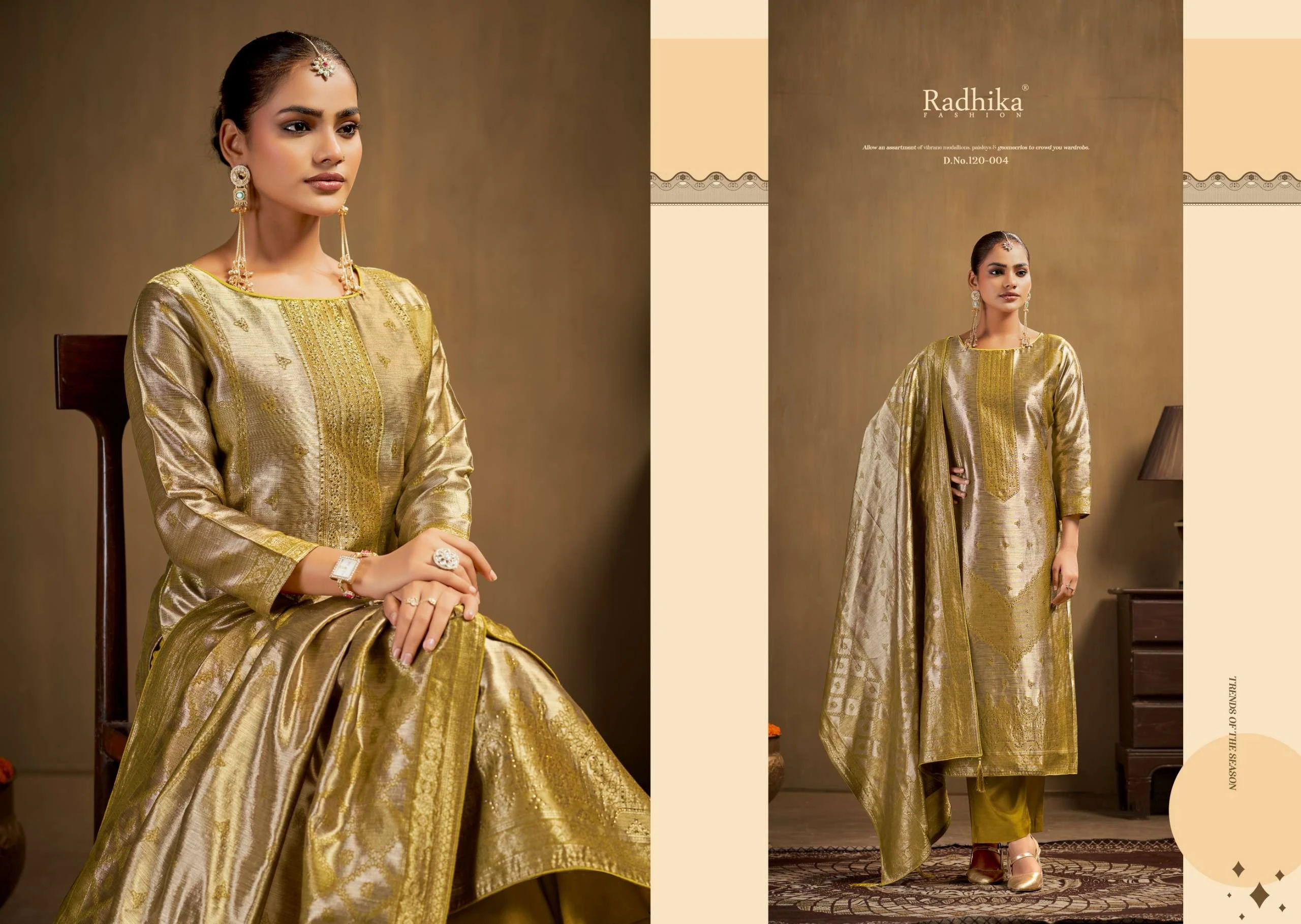 Radhika Fashion Advance Banarashi Adah