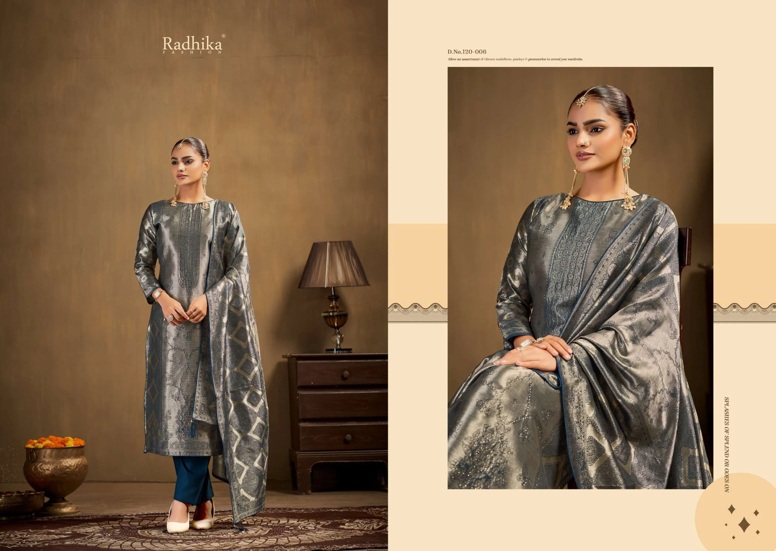 Radhika Fashion Advance Banarashi Adah