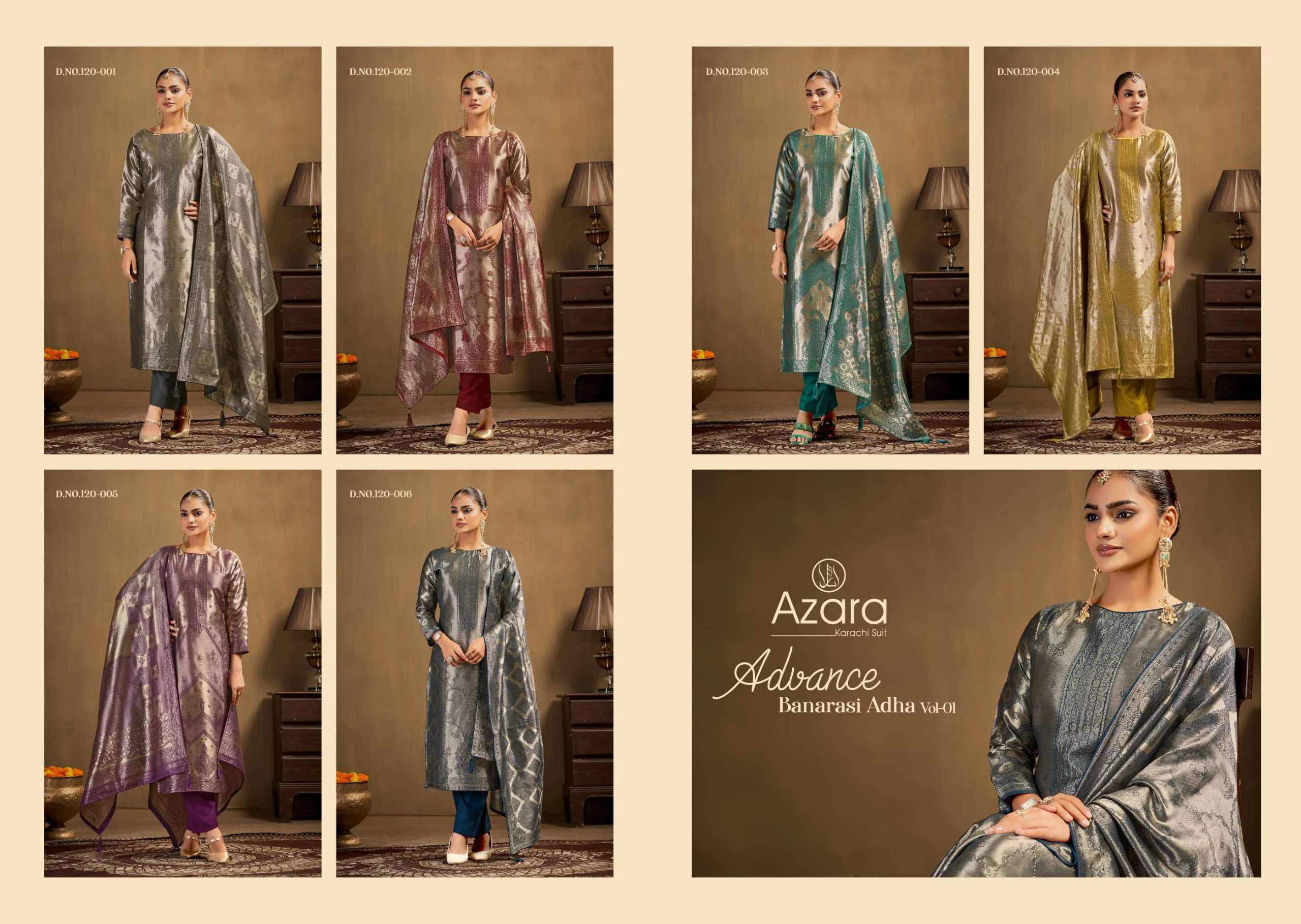Radhika Fashion Advance Banarashi Adah