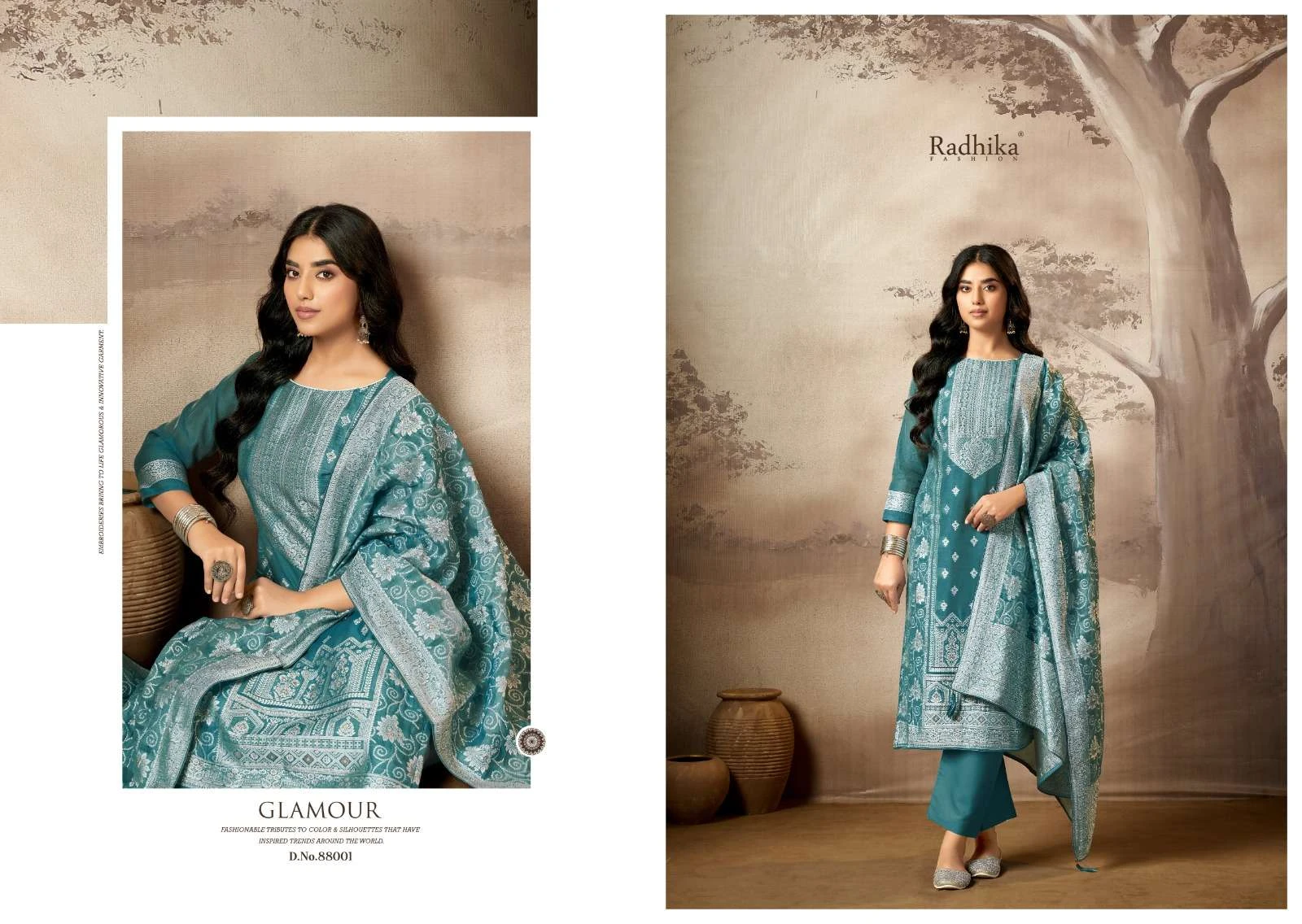 Radhika Fashion Banarashi Adah Vol 8