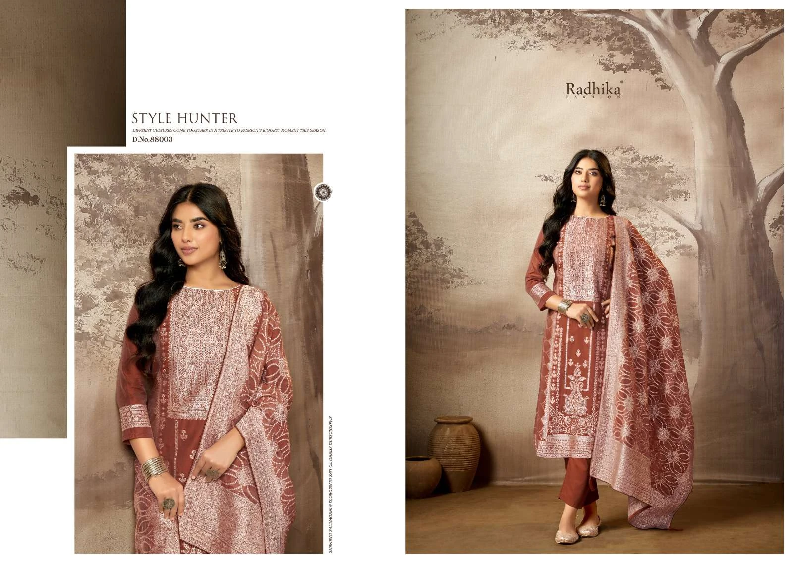 Radhika Fashion Banarashi Adah Vol 8