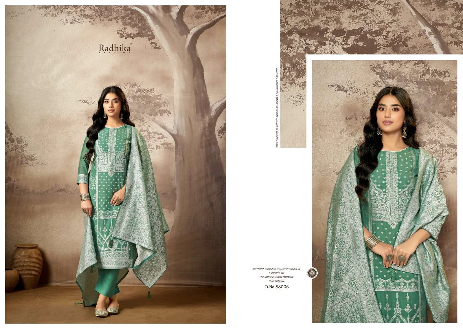 Radhika Fashion Banarashi Adah Vol 8