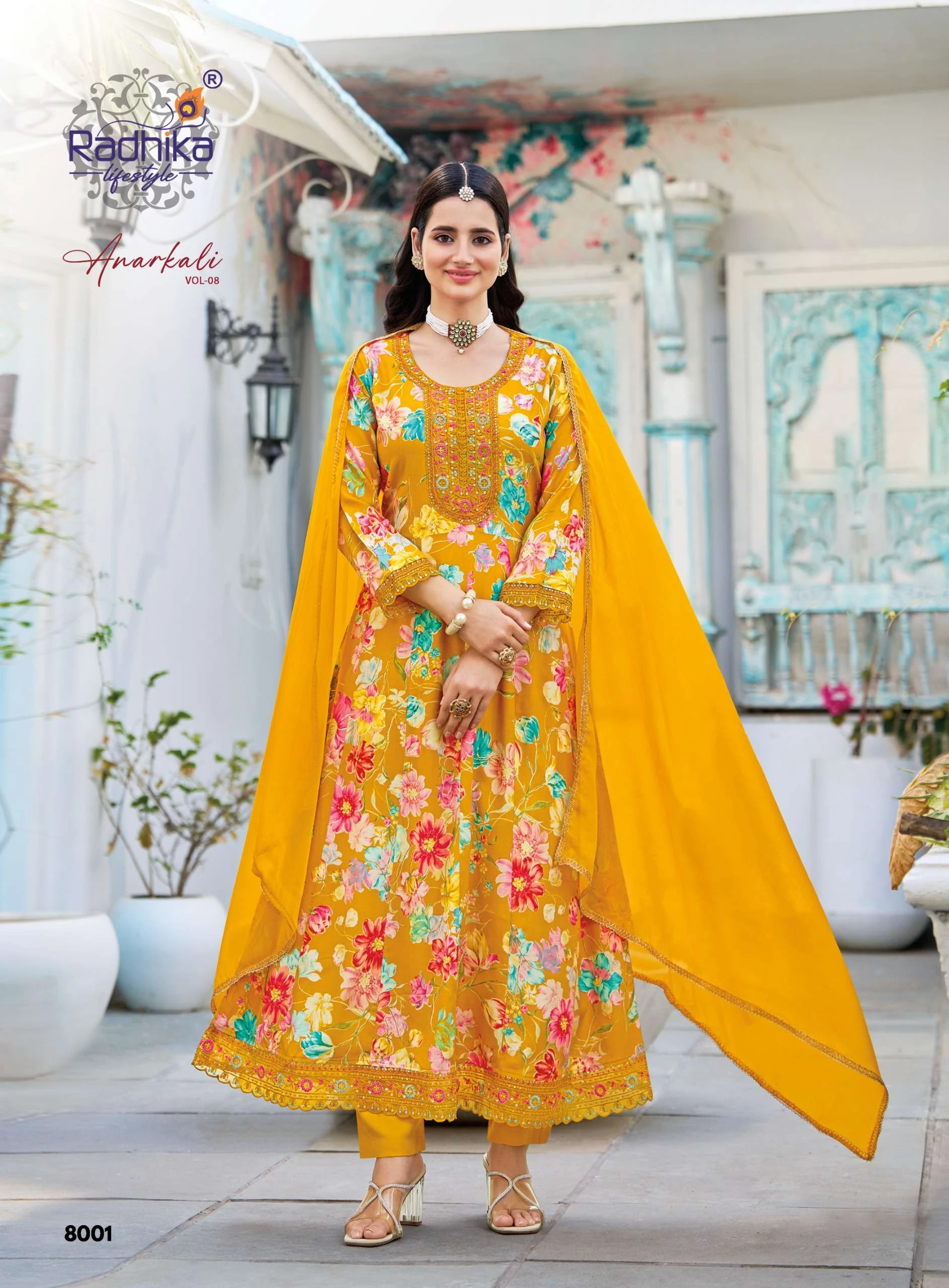 Radhika Life Style Anarkali Vol 8
