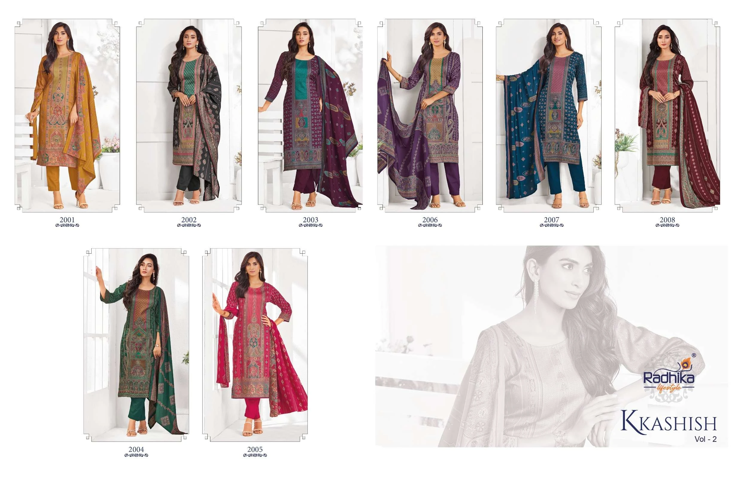 Radhika Life Style Kkashish Vol 2 - Readymade Dress