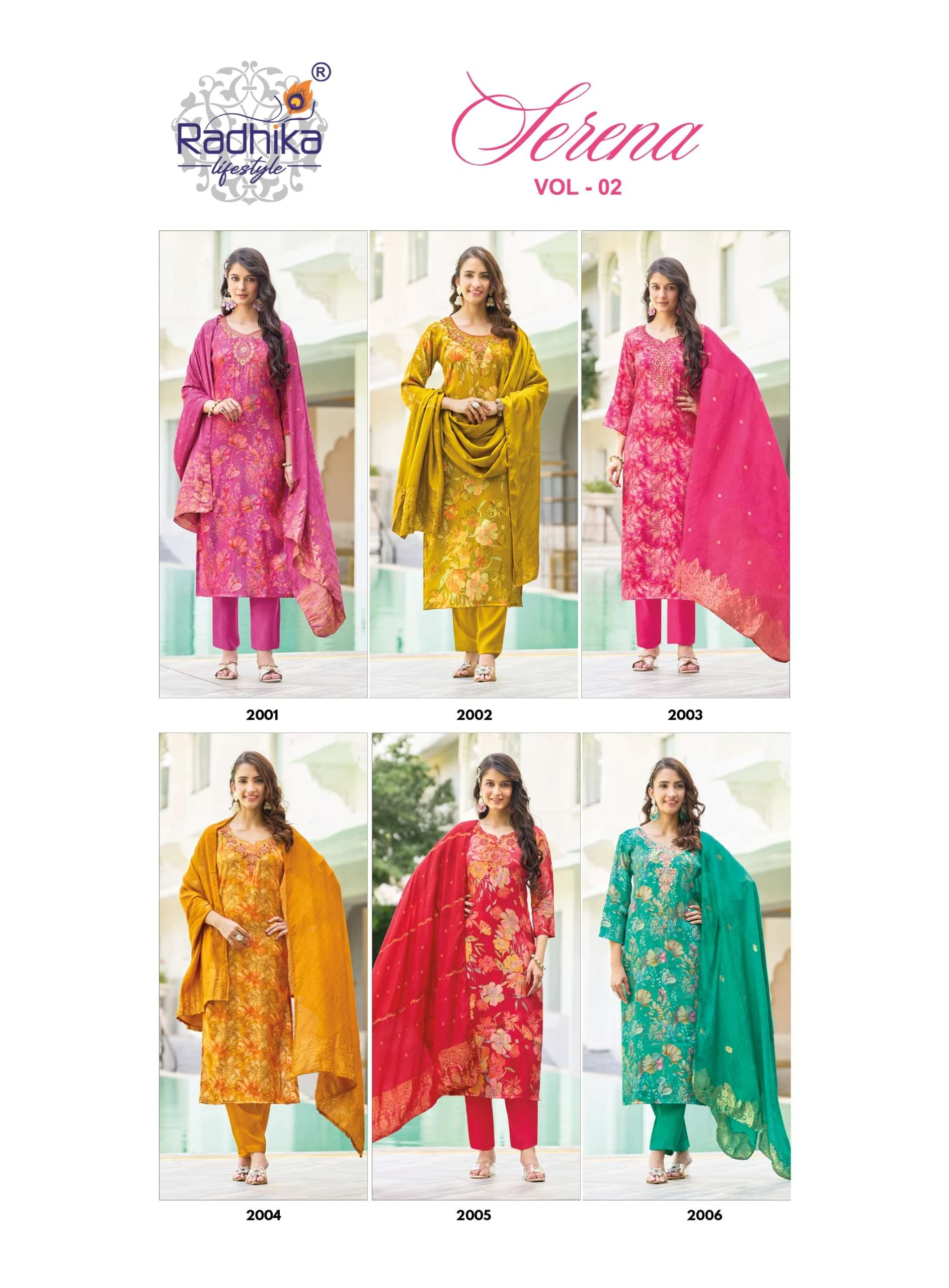 Radhika Life Style Serena Vol 2 - Readymade Dress