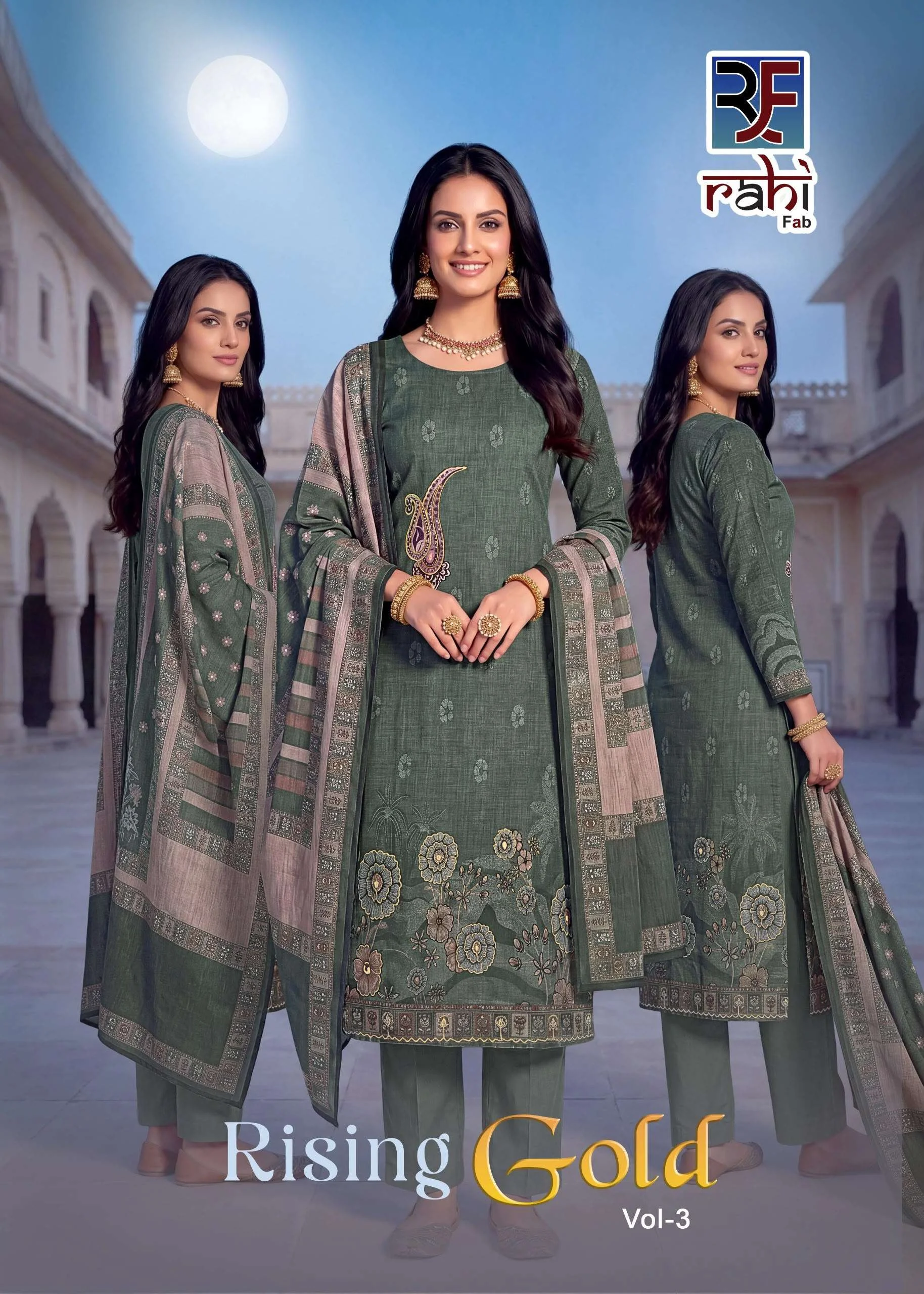 Rahi Rising Gold Vol 3 - Readymade Dress