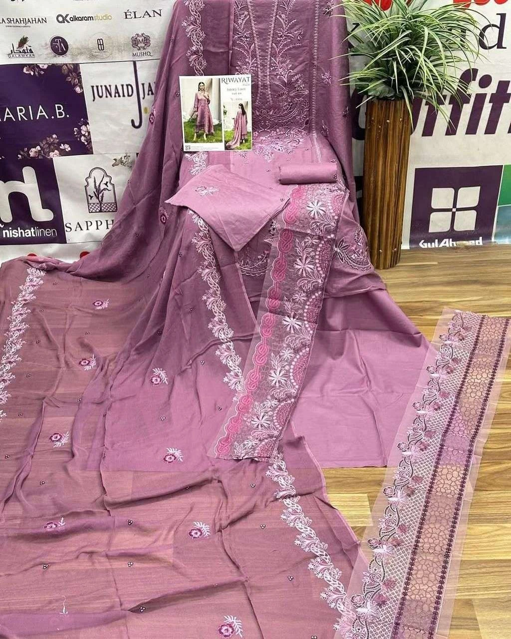 Ramsha Riwayat Luxury Lawn Collection Vol 10