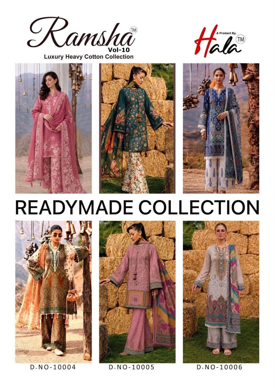 Ramsha Vol 10 Ready Made Collection - Readymade Dress