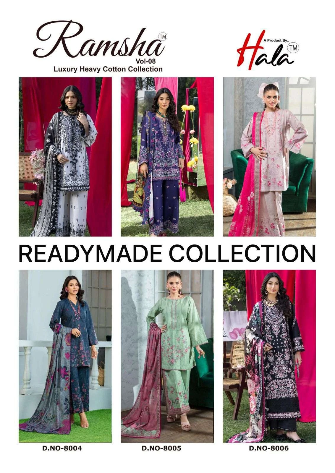Ramsha Vol 8 Ready Made Collection - Readymade Dress