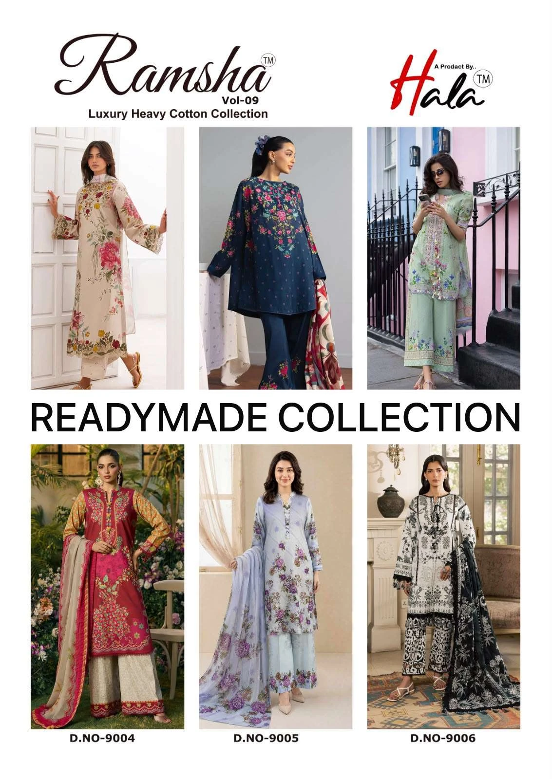 Ramsha Vol 9 Ready Made Collection - Readymade Dress
