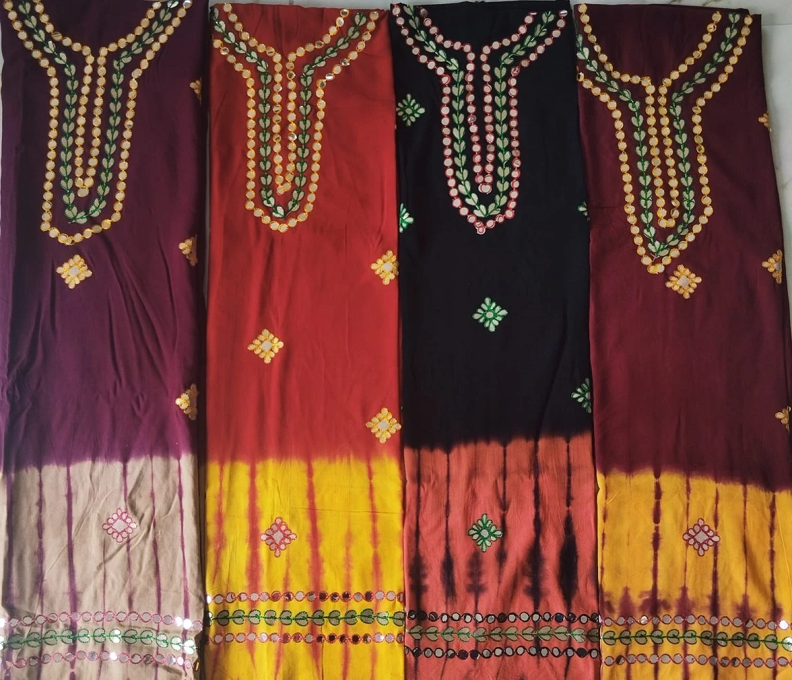 Rayon Gota Patti Work