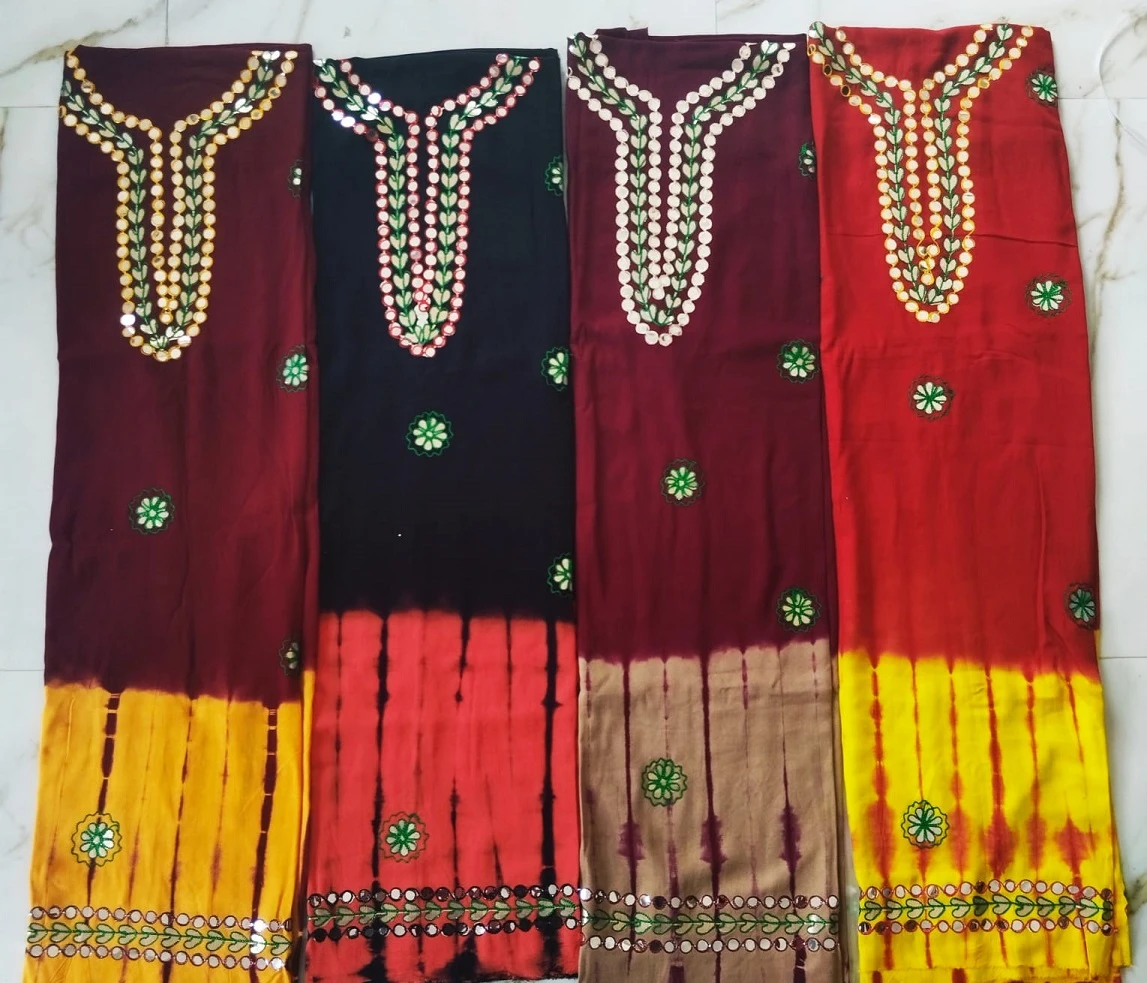Rayon Gota Patti Work