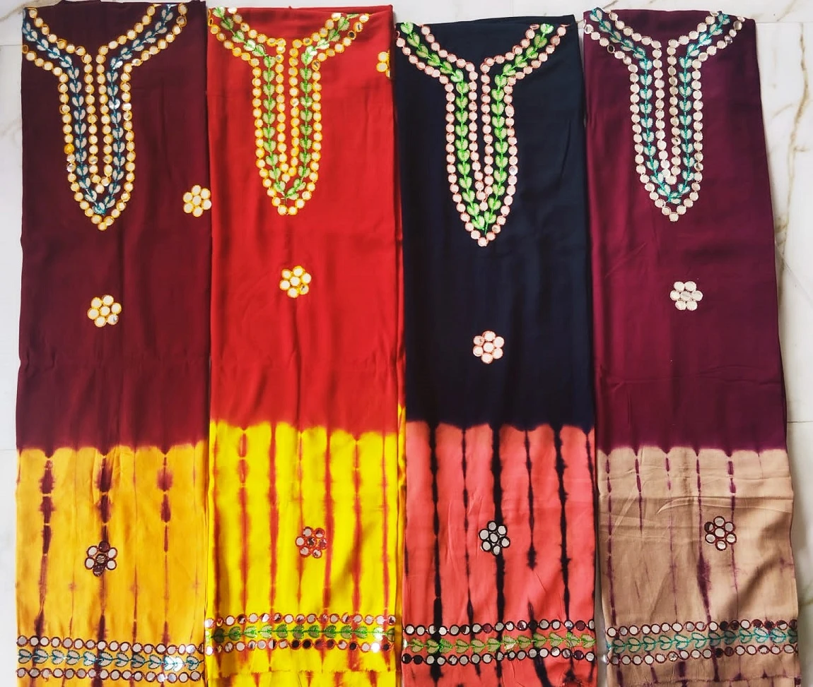 Rayon Gota Patti Work