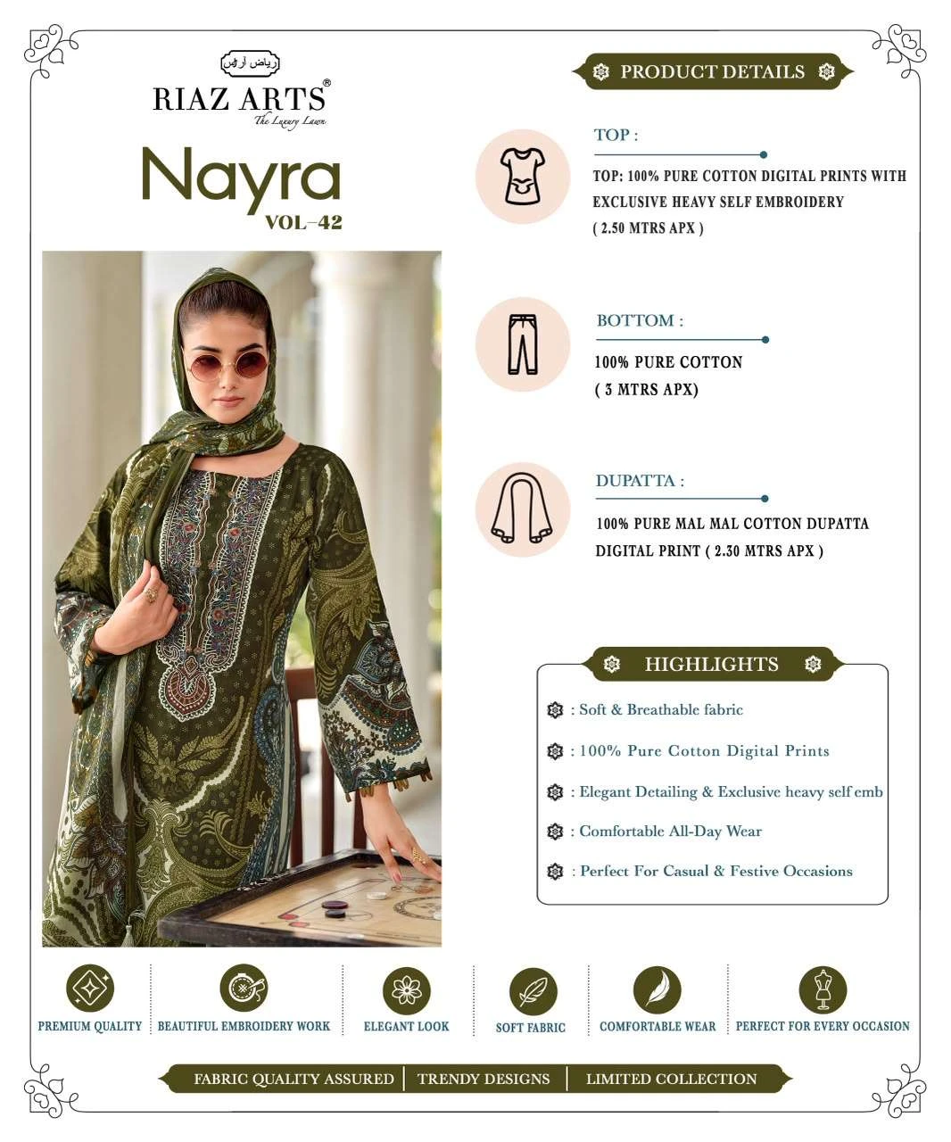 Riaz Arts Nayra Vol 42