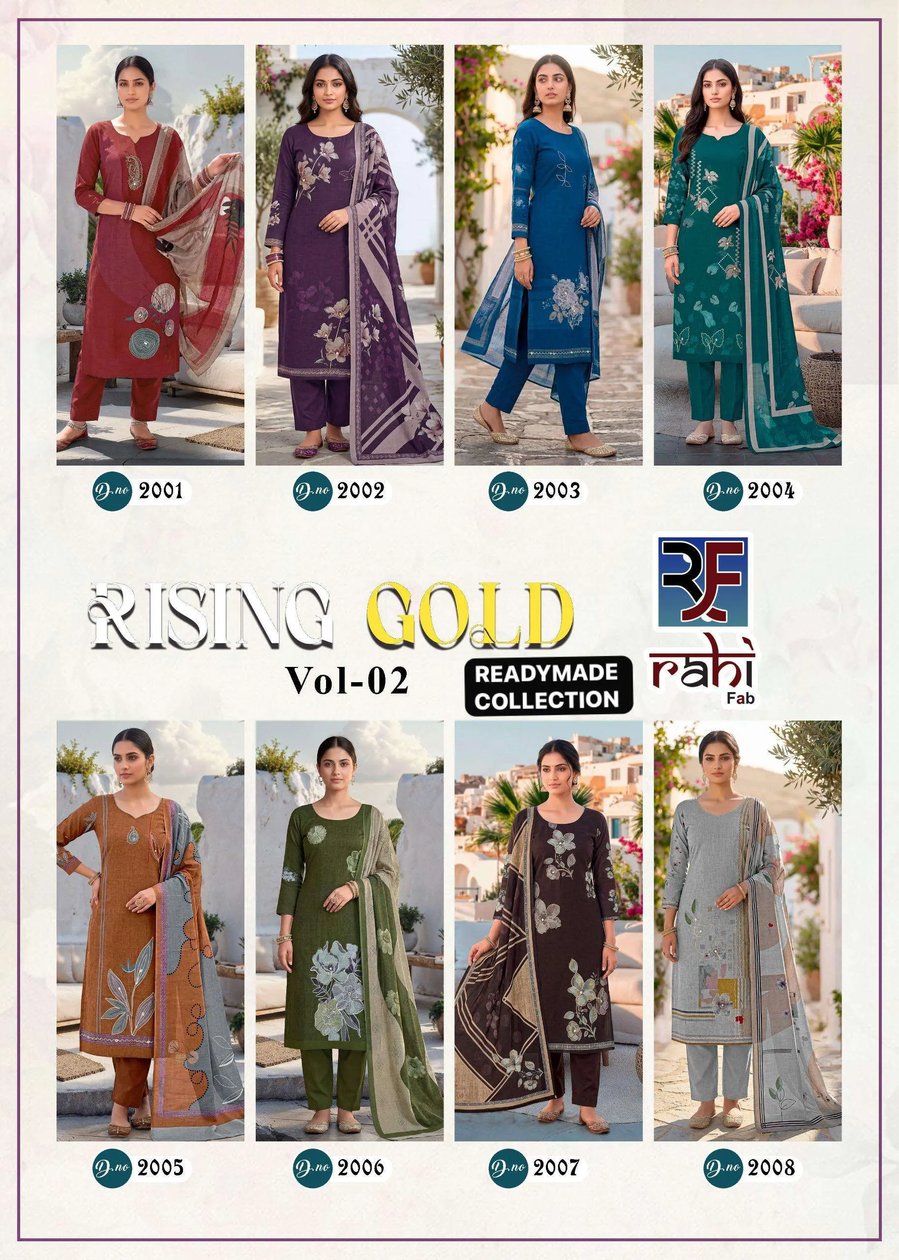 Rising Gold Vol 2 Ready Made Collection - Readymade Dress