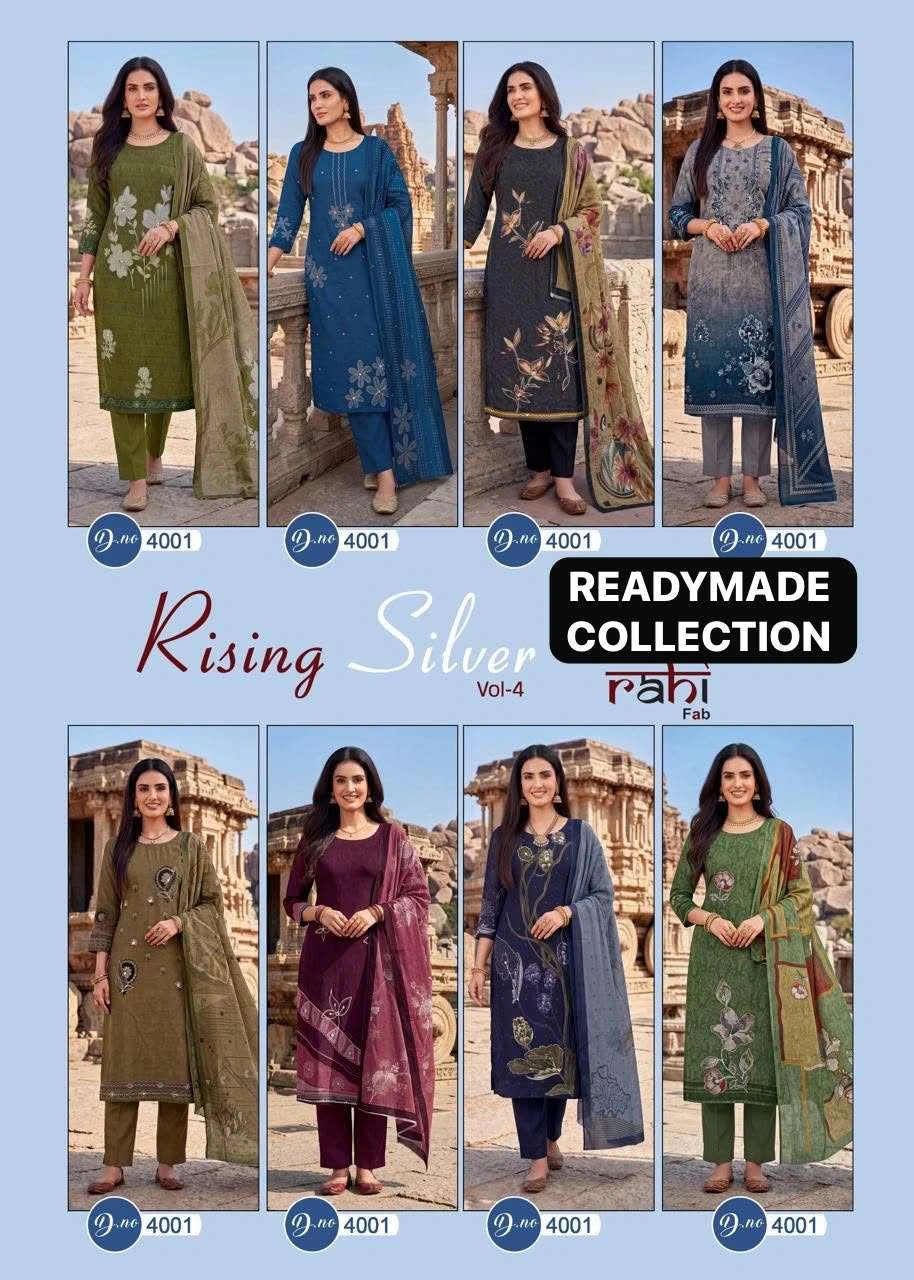 Rising Silver Vol 4 Ready Made Collection - Readymade Dress