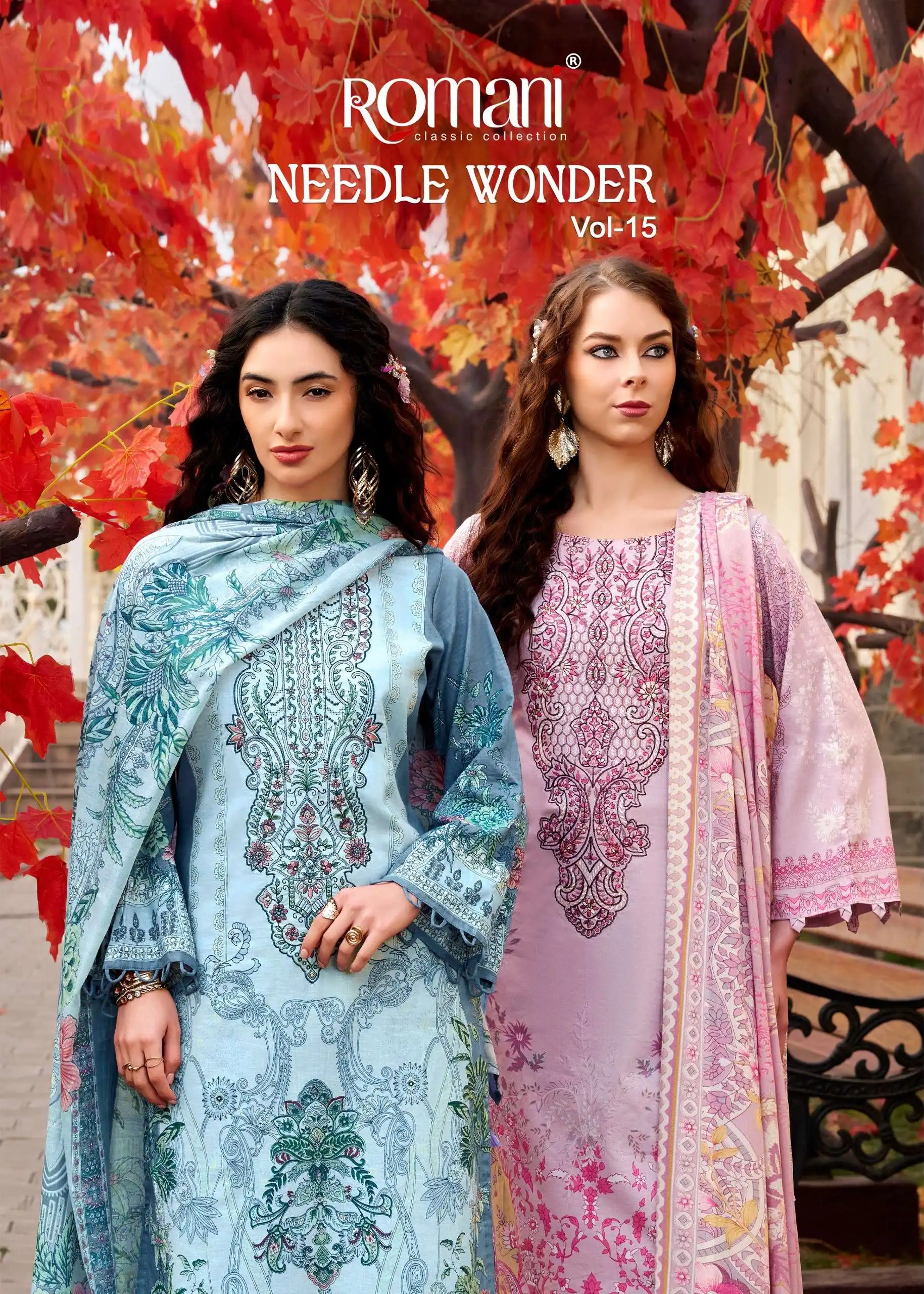 Romani Needle Wonder Vol 15 Ready Made Collection - Readymade Dress