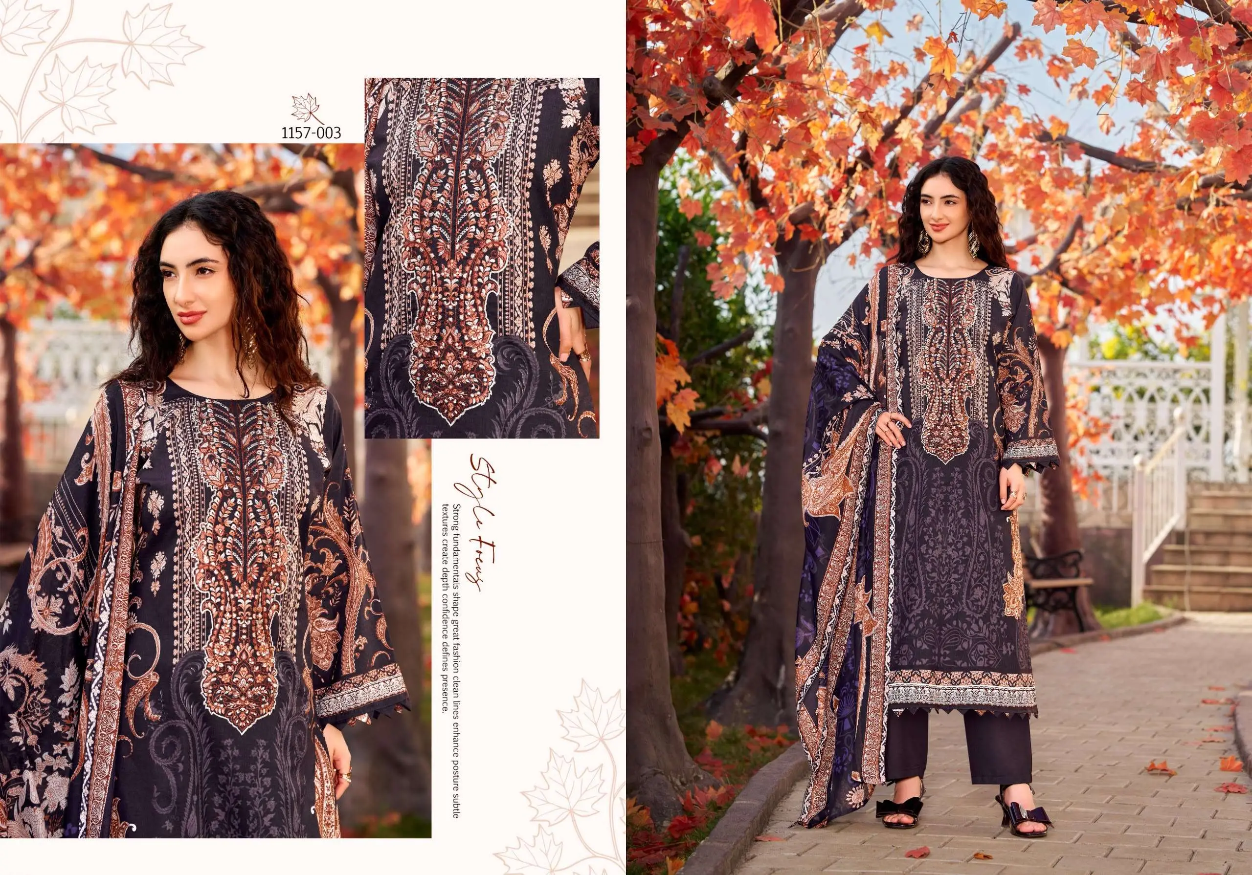 Romani Needle Wonder Vol 15 Ready Made Collection - Readymade Dress