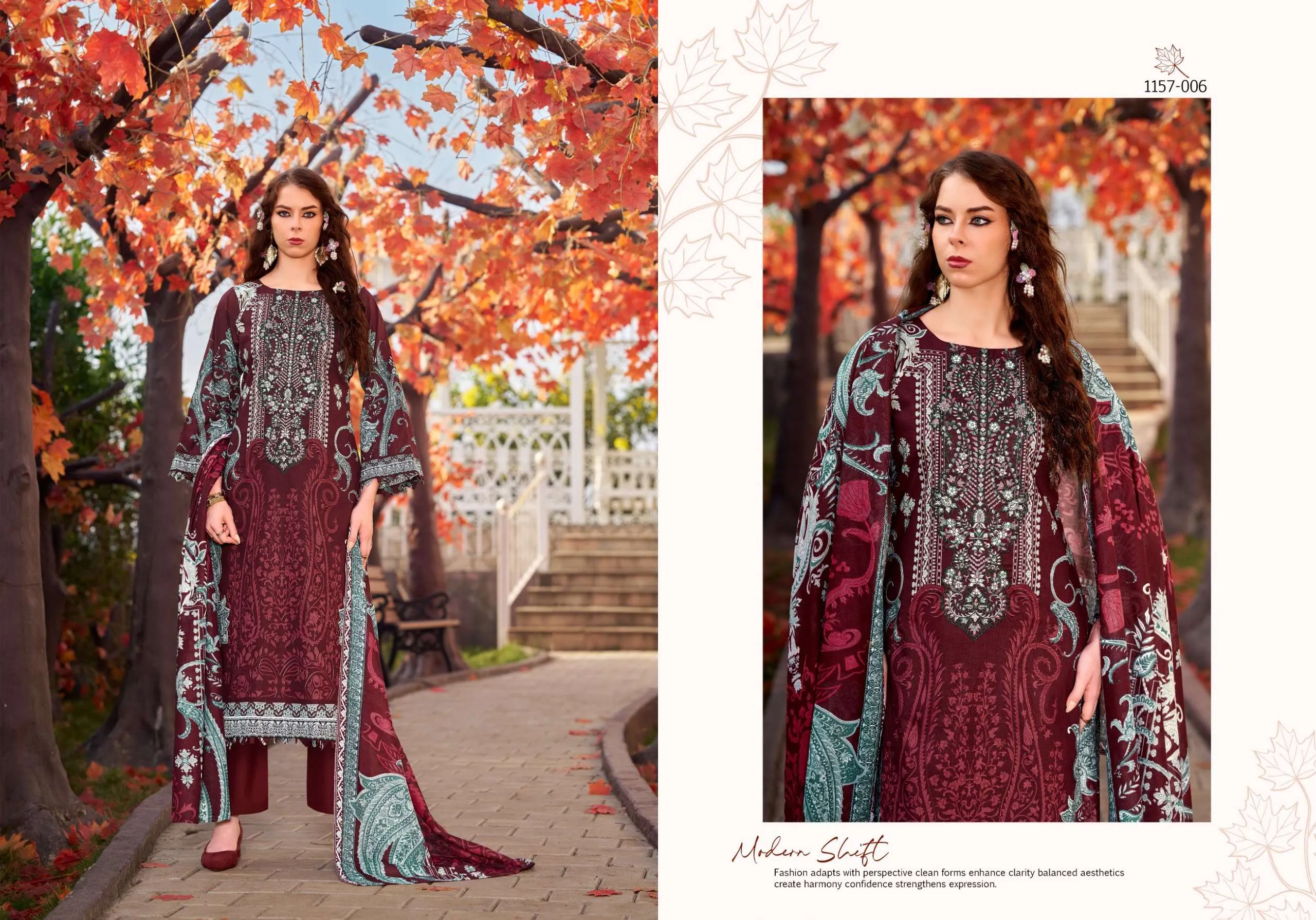 Romani Needle Wonder Vol 15 Ready Made Collection - Readymade Dress
