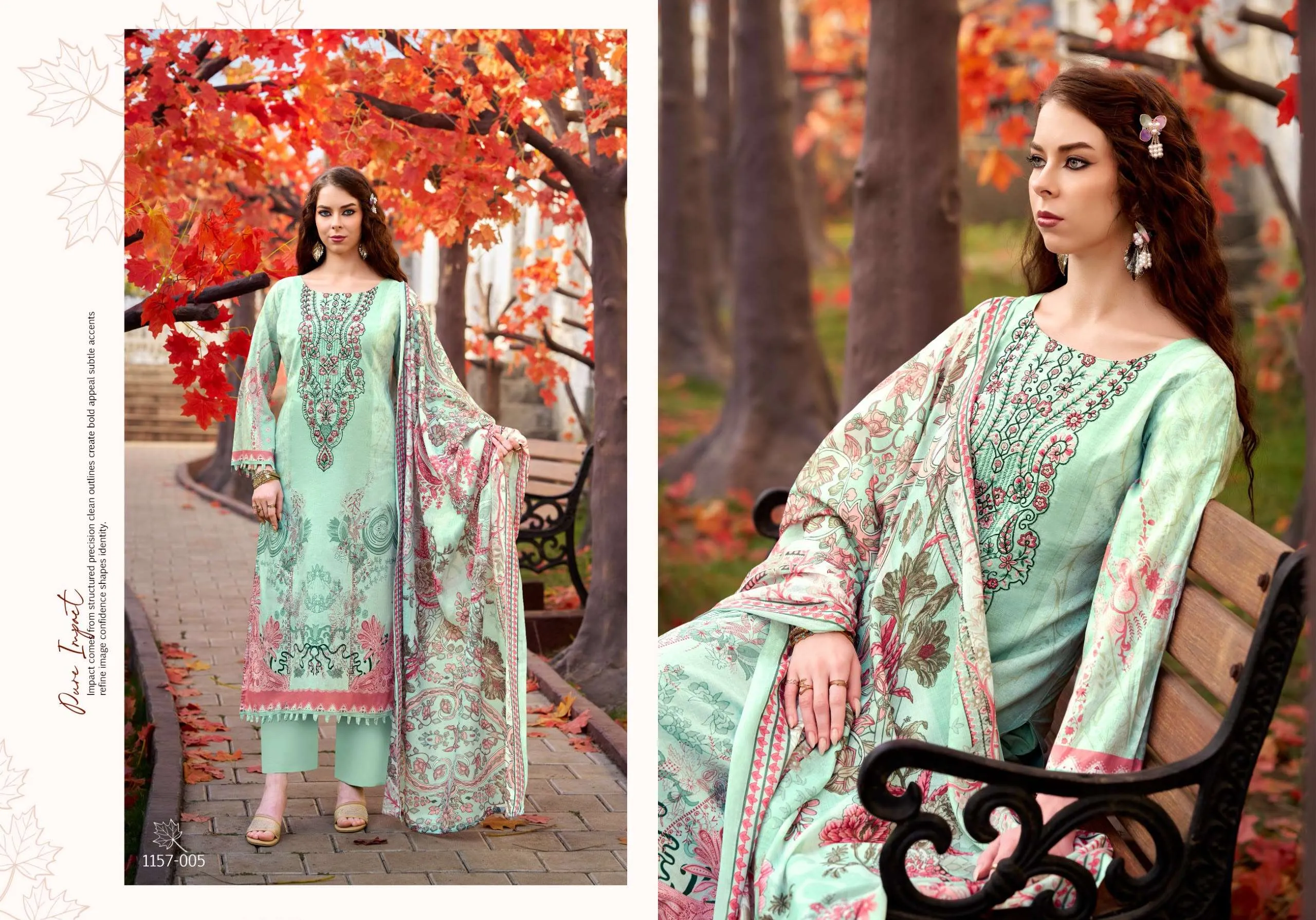 Romani Needle Wonder Vol 15 Ready Made Collection - Readymade Dress
