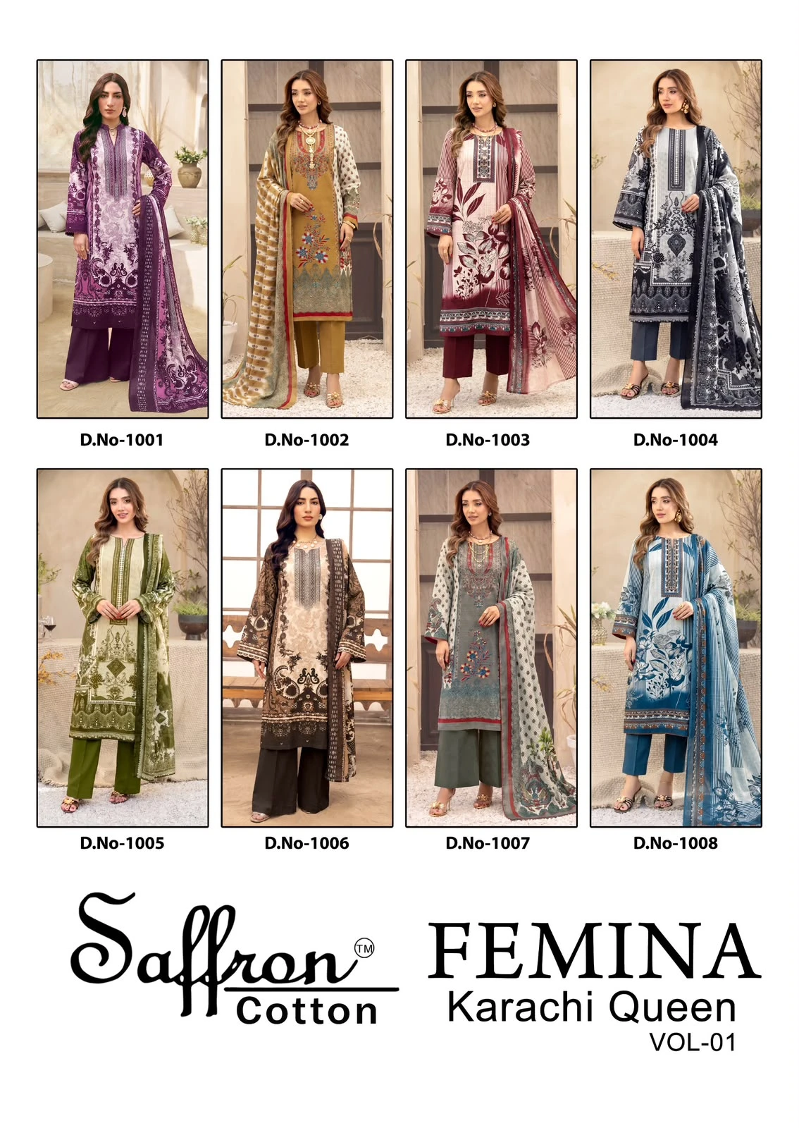 Saffron Femina Karachi Queen Vol 1