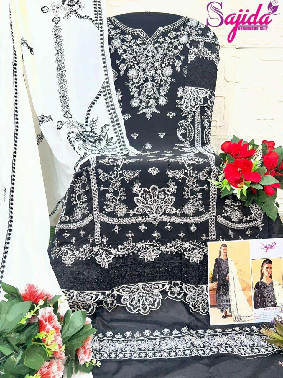 Sajida Designer Design No - 1115 Ab