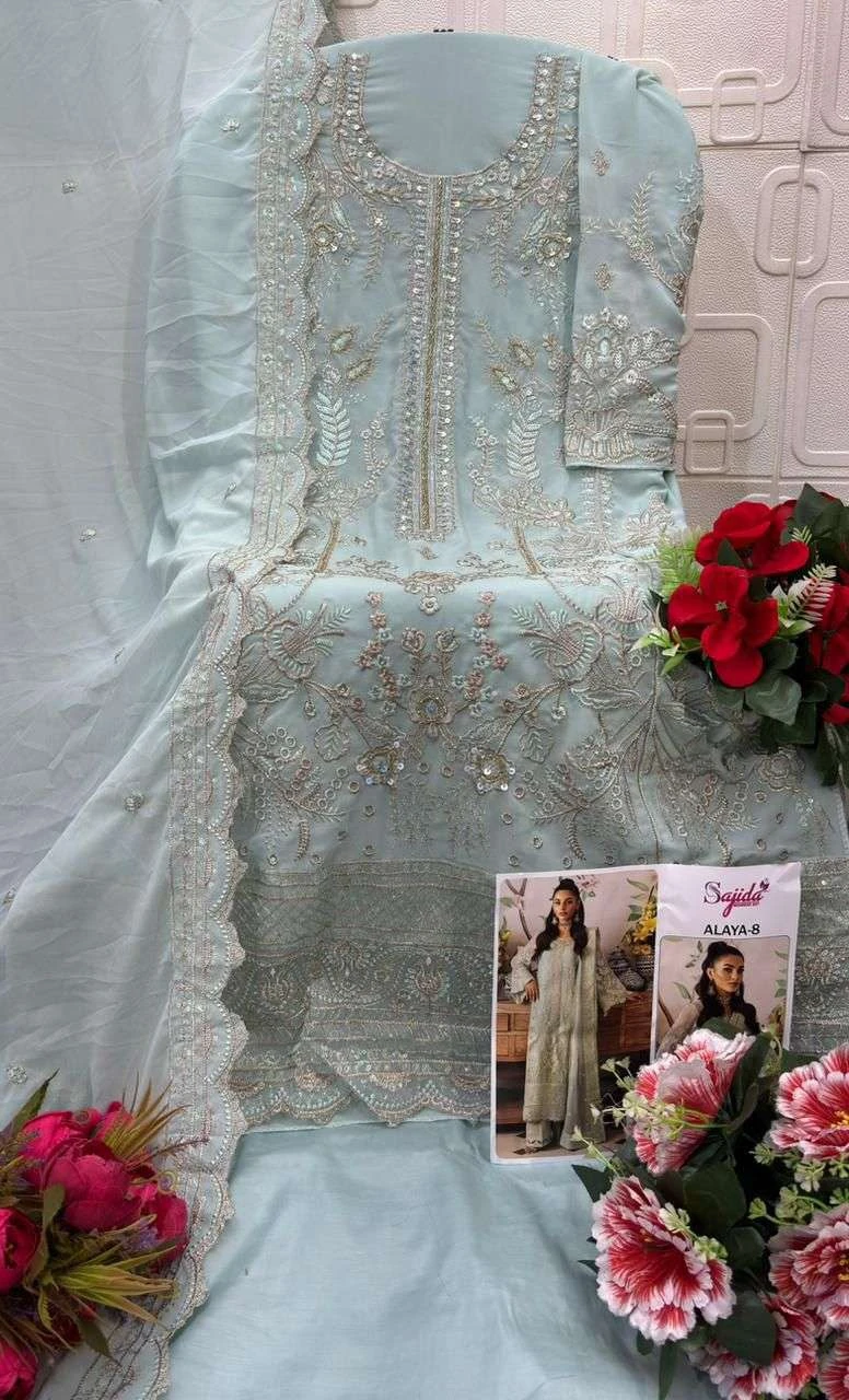 Sajida Designer Design No - 1132-1133-1134