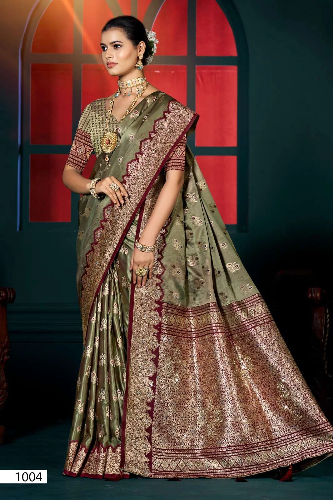 Saroj Omega Satin Saroski Vol 1