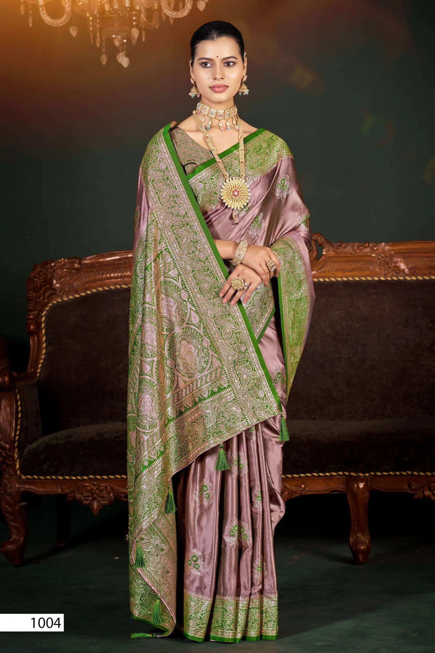 Saroj Omega Satin Saroski Vol 4