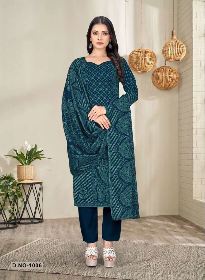 Sat Kashmira Shwal Suit Vol 7