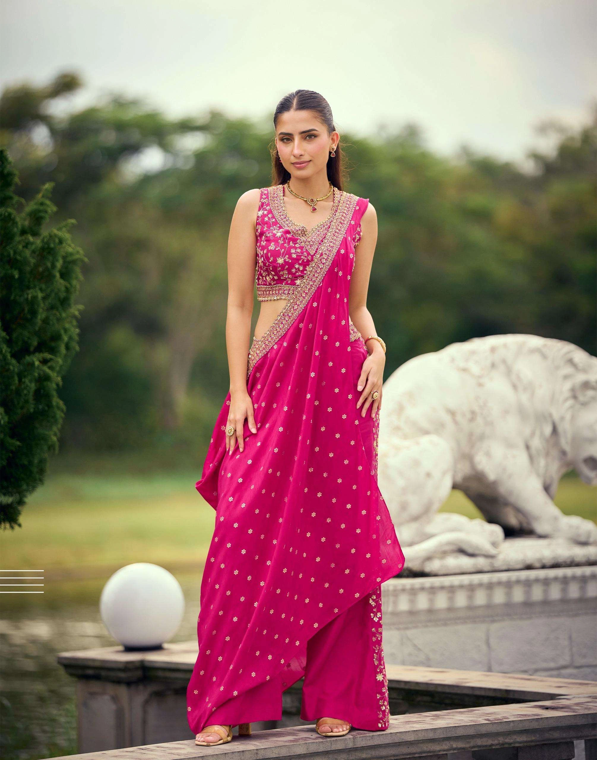Sayuri Designer Pankudi - Readymade Dress