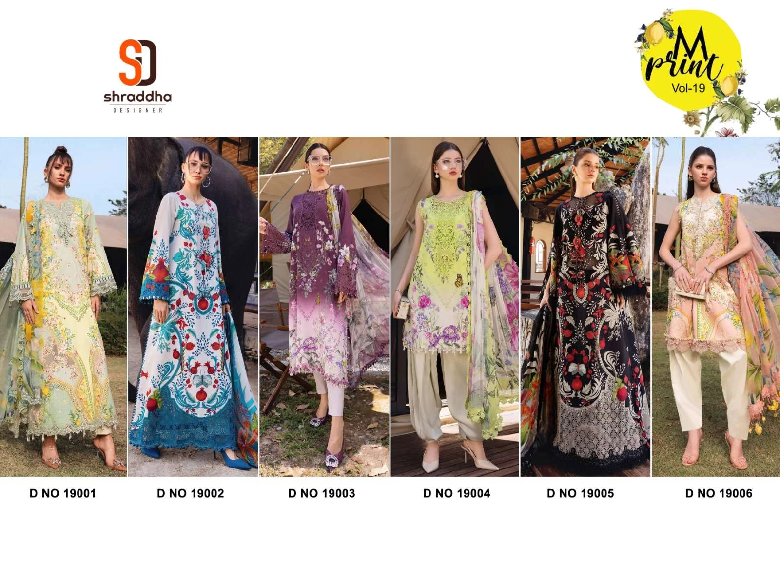 Shraddha Designer M Print Vol 19
