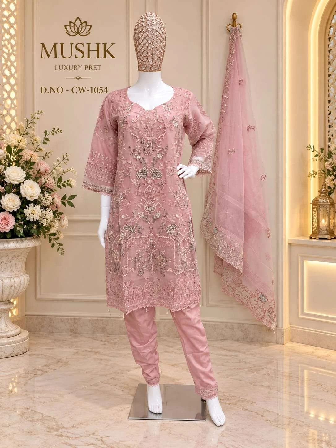 Shraddha Designer Mushq Cw 1054 - Readymade Dress