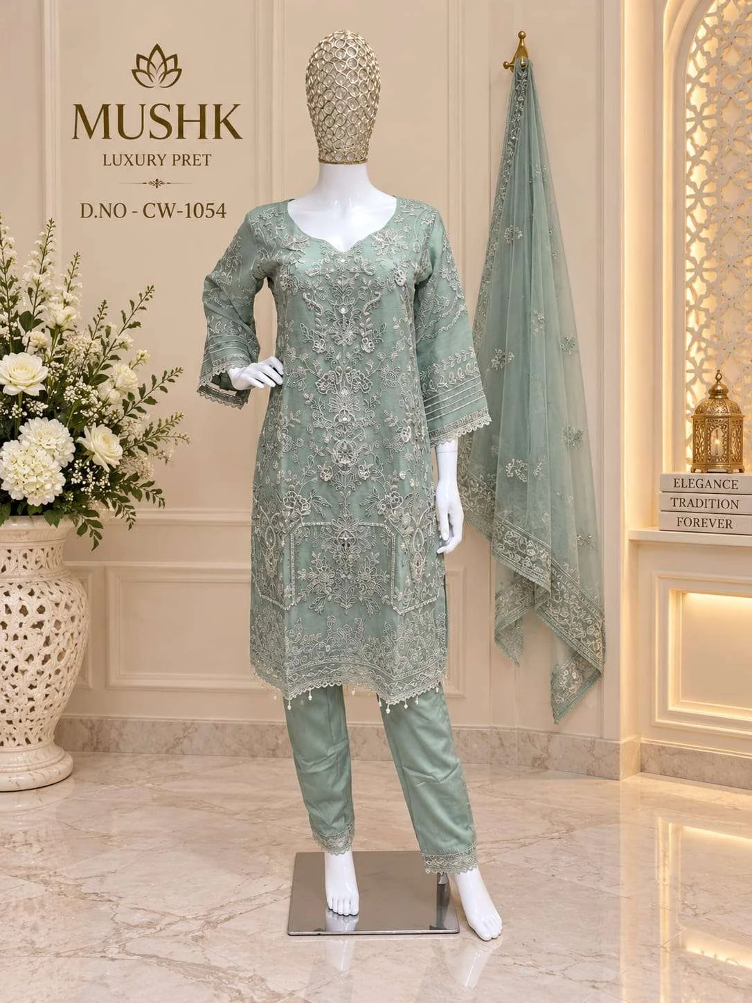 Shraddha Designer Mushq Cw 1054 - Readymade Dress