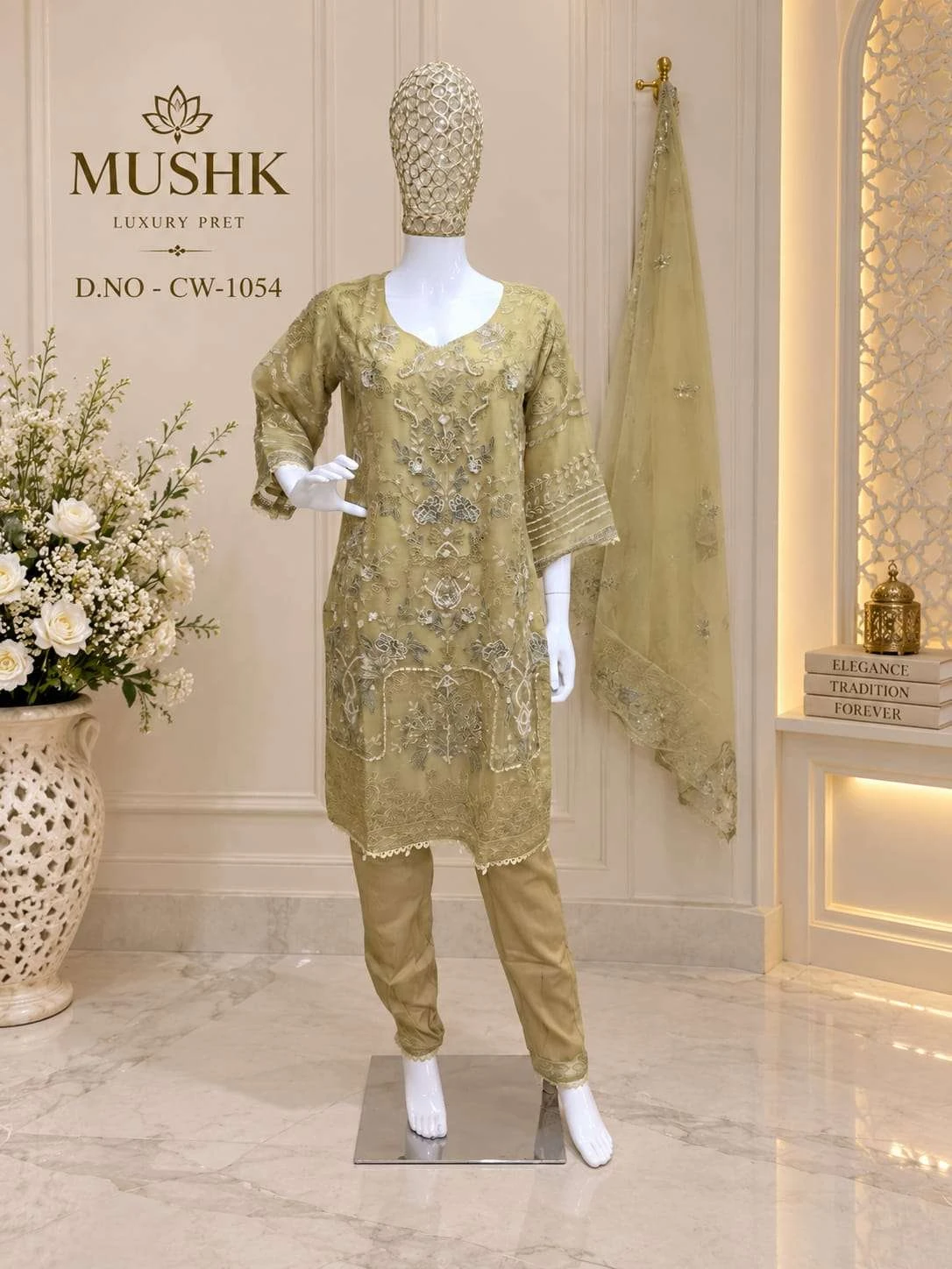 Shraddha Designer Mushq Cw 1054 - Readymade Dress