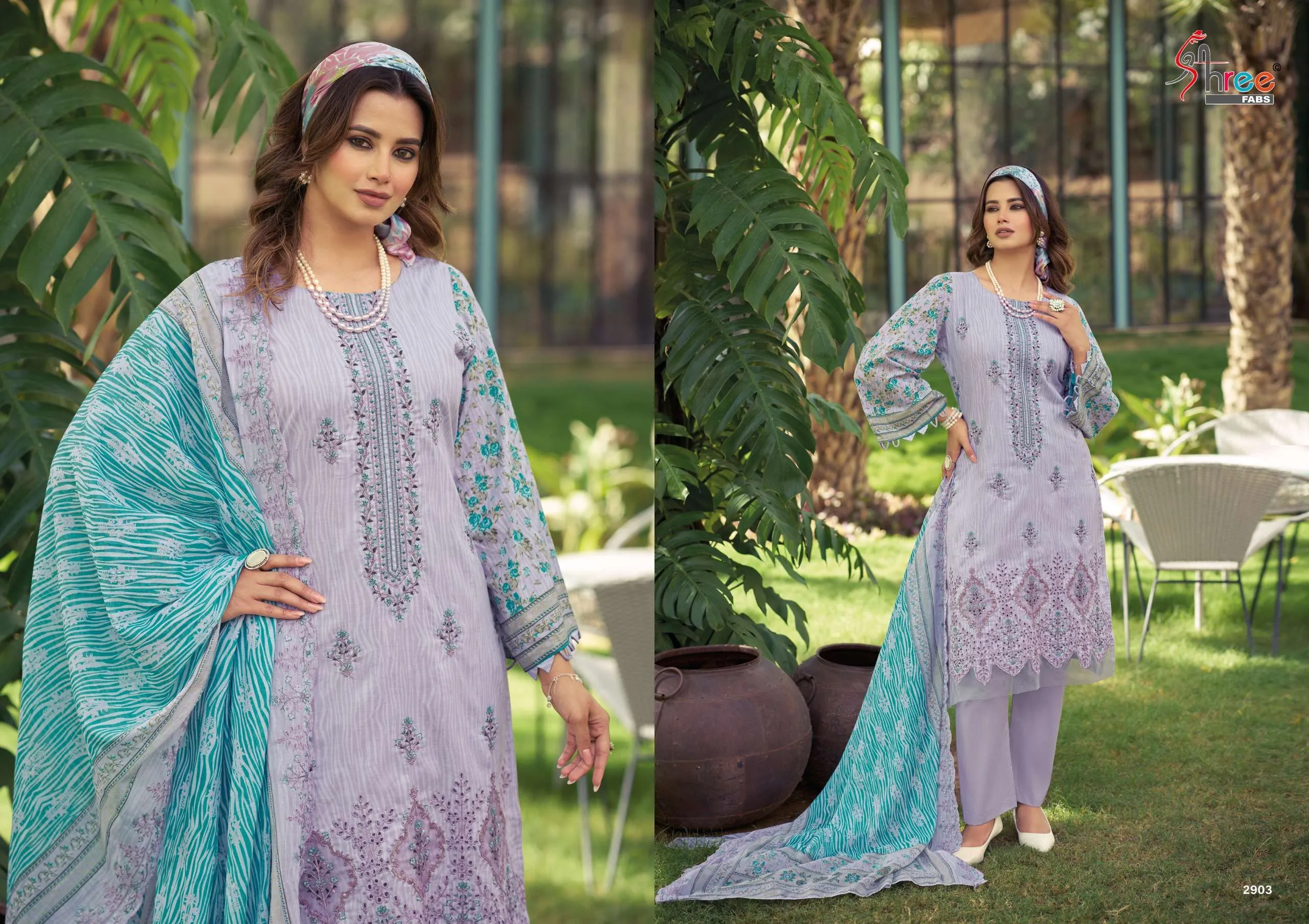 Shree Fab Bin Saeed Lawn Collection Vol 29