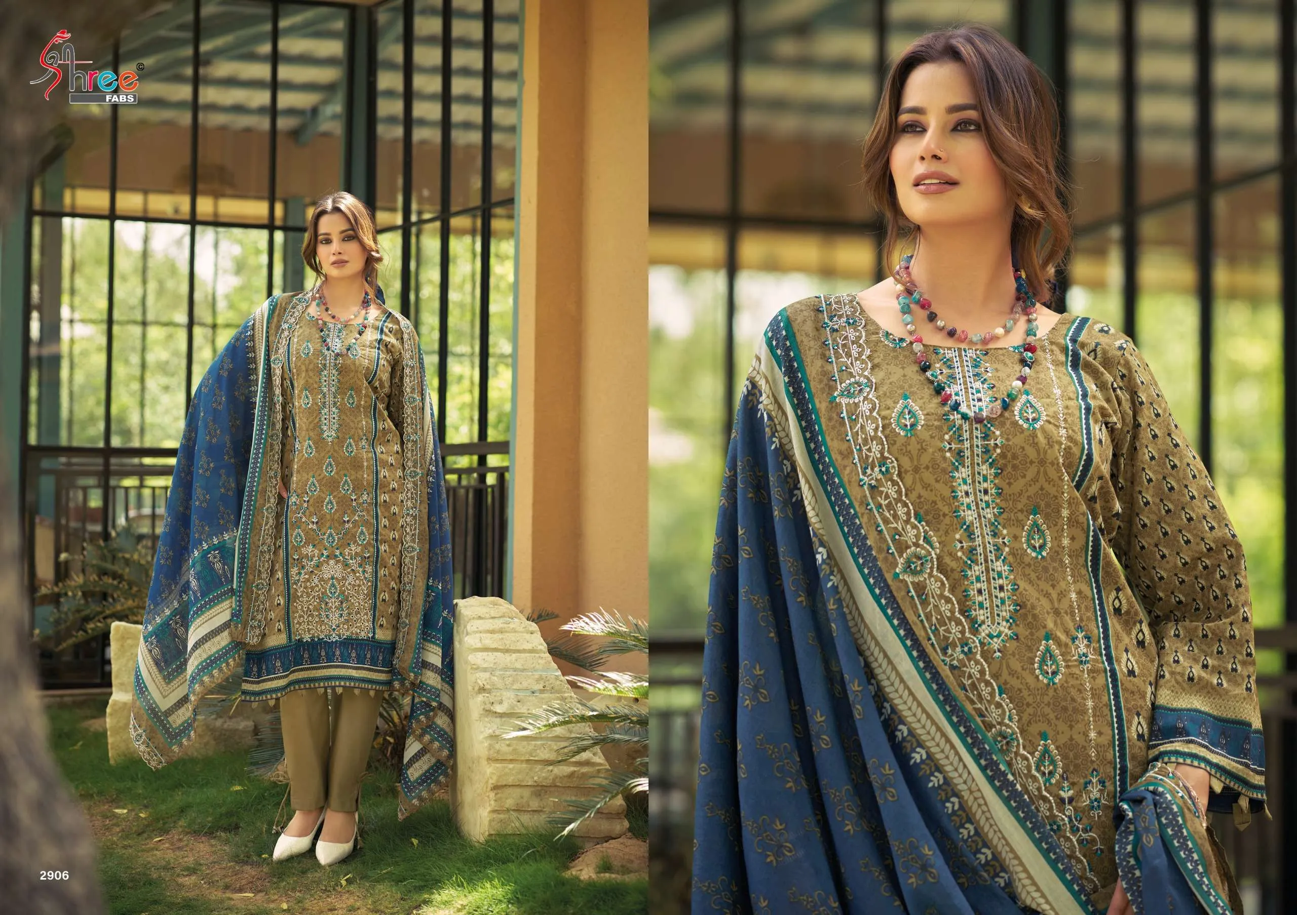 Shree Fab Bin Saeed Lawn Collection Vol 29