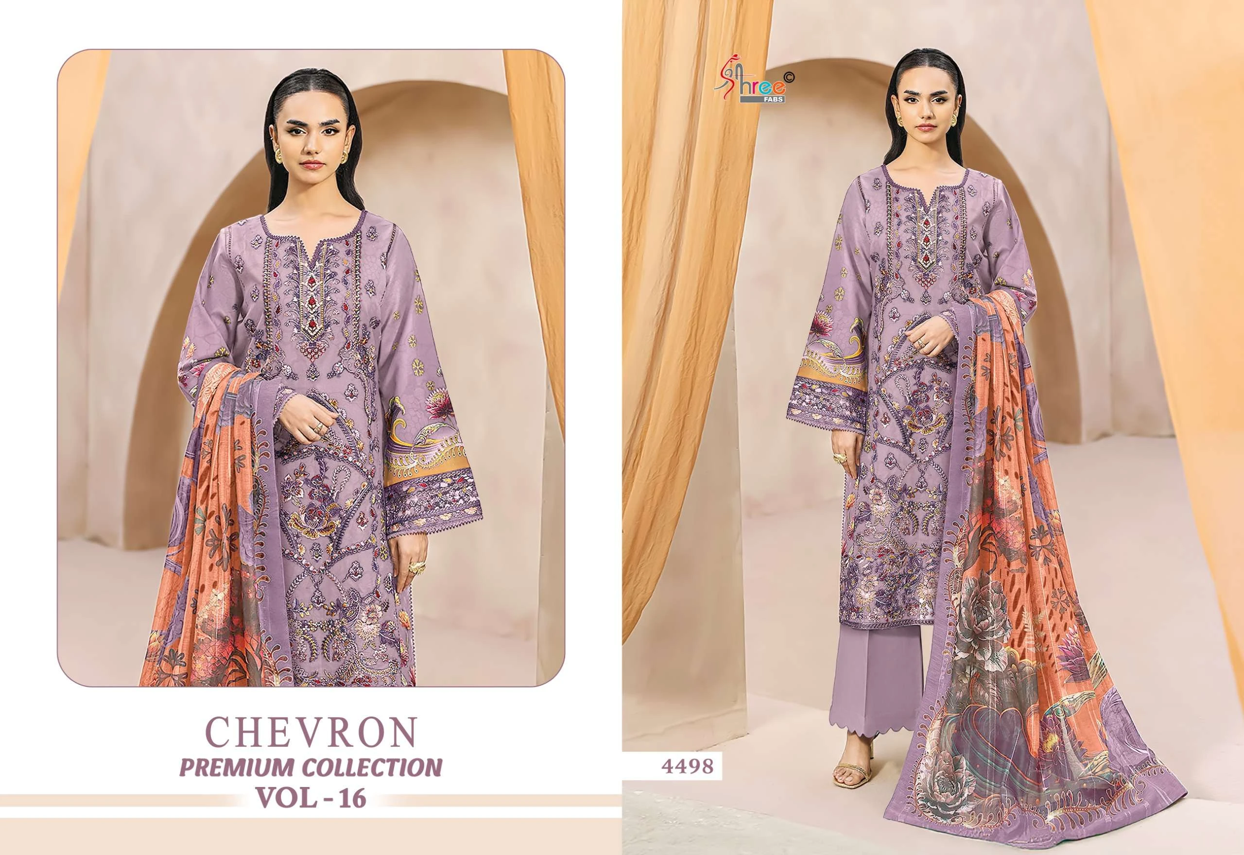 Shree Fab Chevron Premium Collection Vol 16