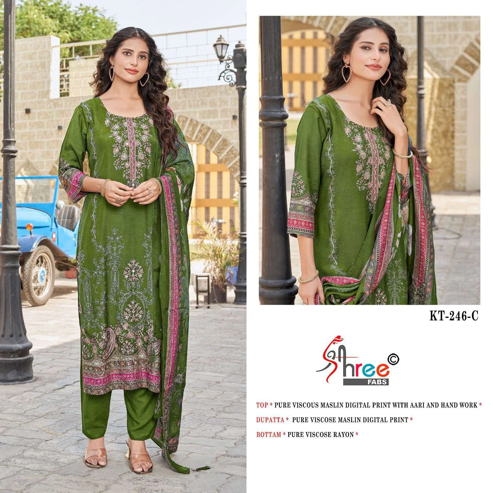 Shree Fab Design No - Kt - 246