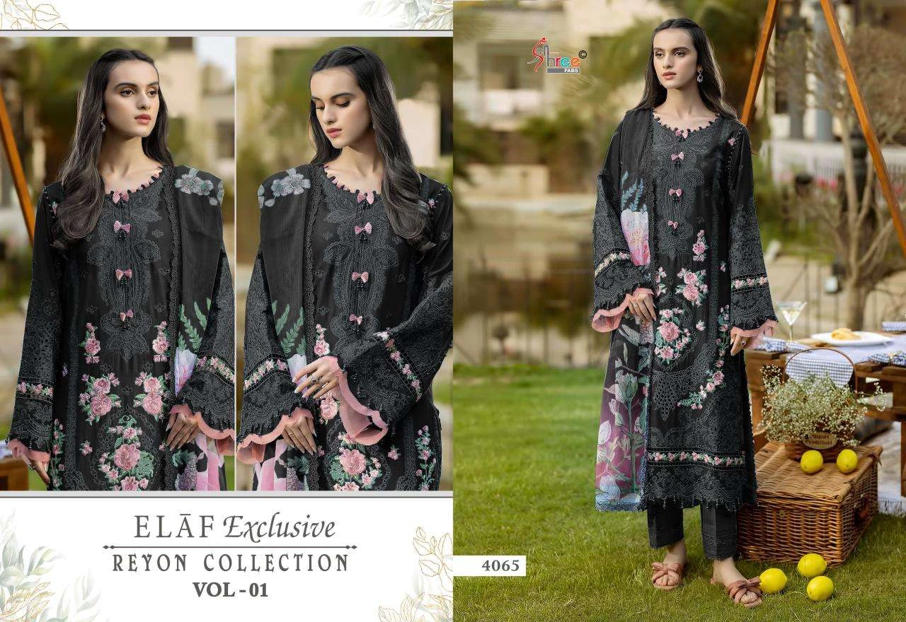 Shree Fab Elaf Exclusive Rayon Collection Vol 1