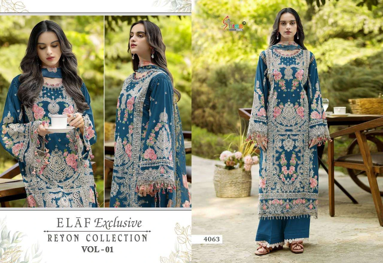 Shree Fab Elaf Exclusive Rayon Collection Vol 1