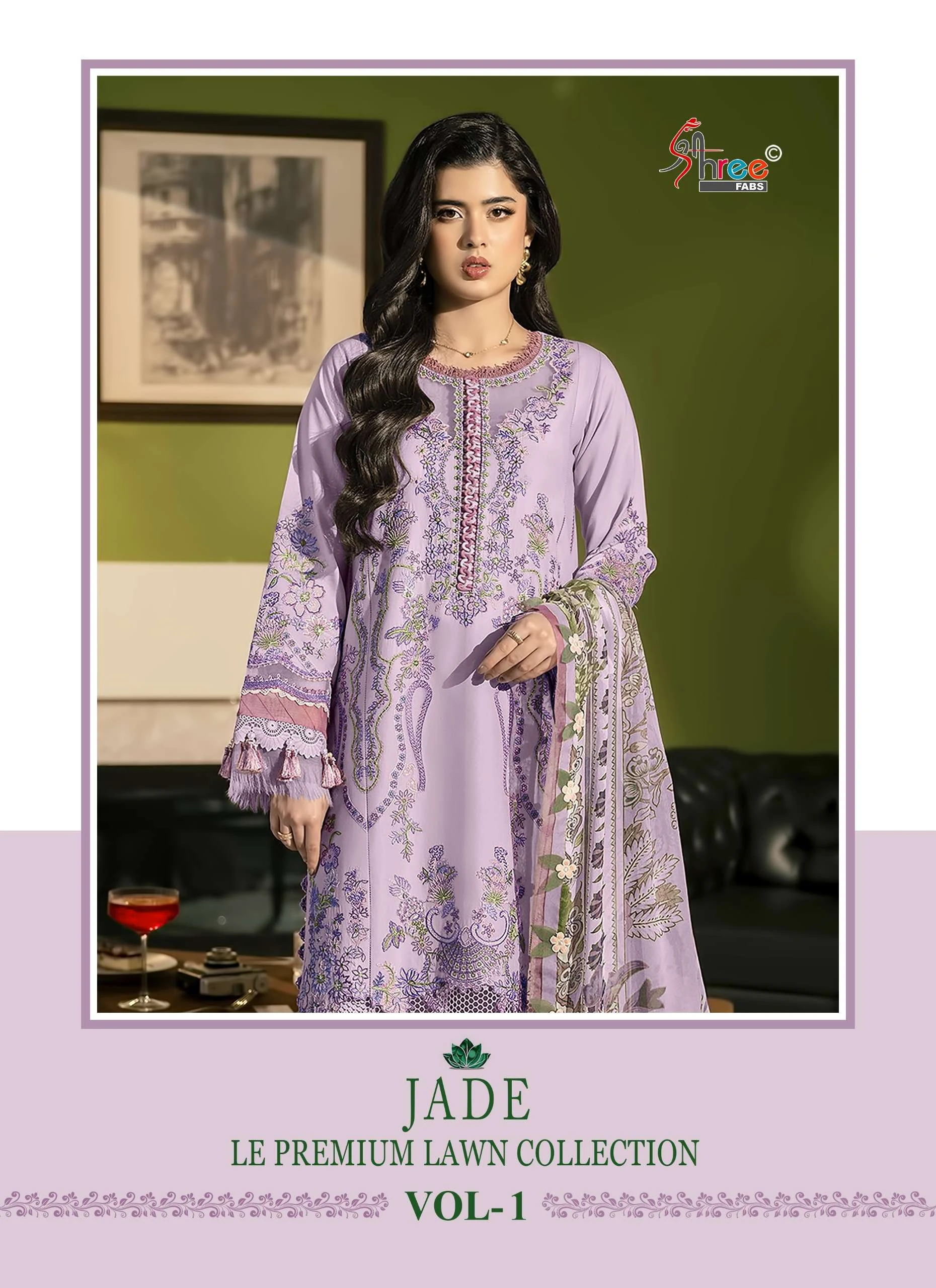 Shree Fab Jade Le Premium Lawn Collection Vol 1