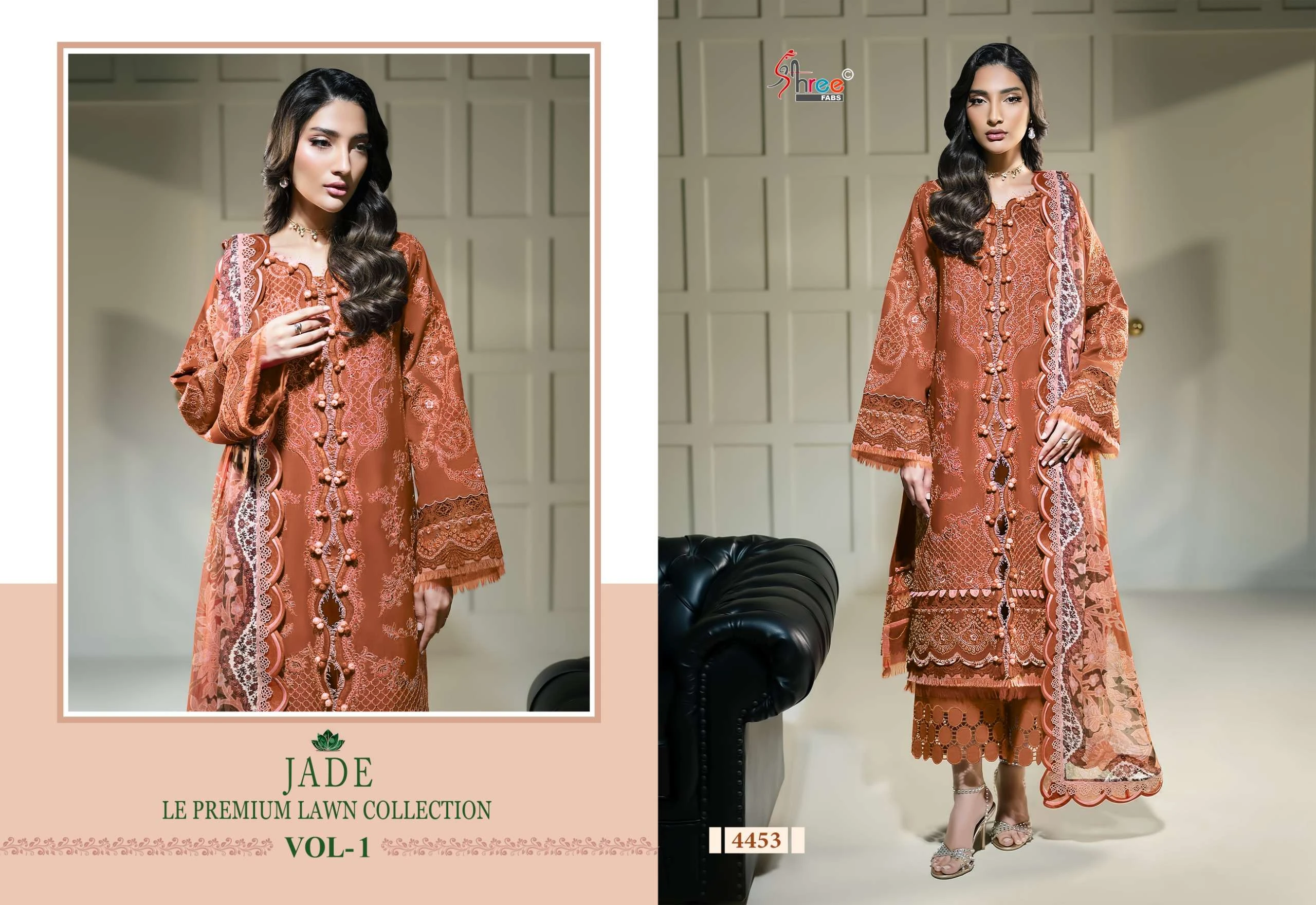 Shree Fab Jade Le Premium Lawn Collection Vol 1